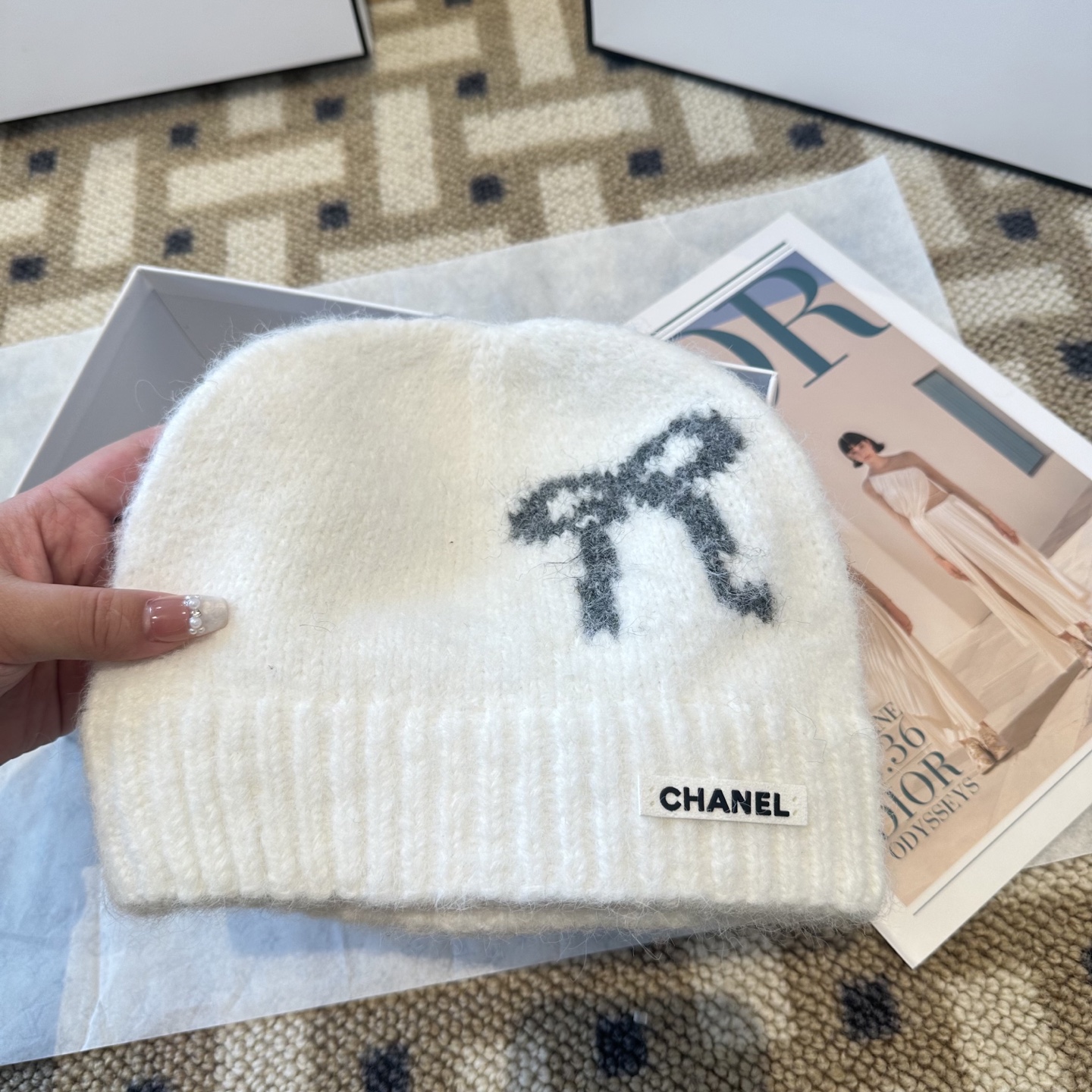 Chanel香奈儿毛线帽