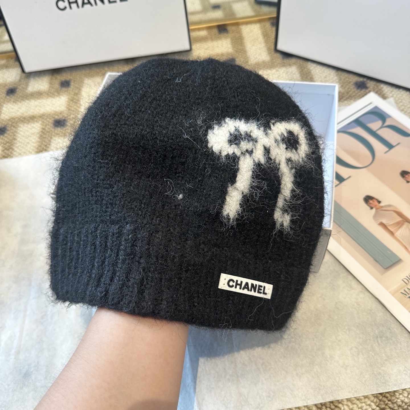 Chanel香奈儿毛线帽