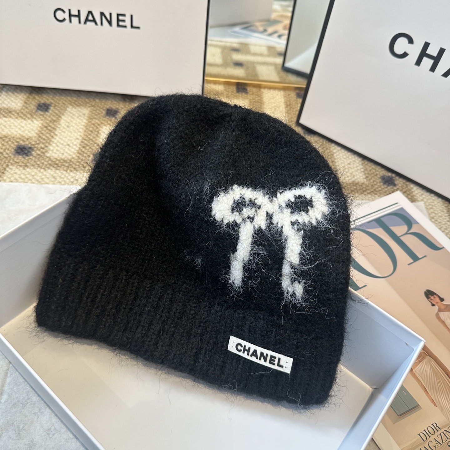 Chanel香奈儿毛线帽