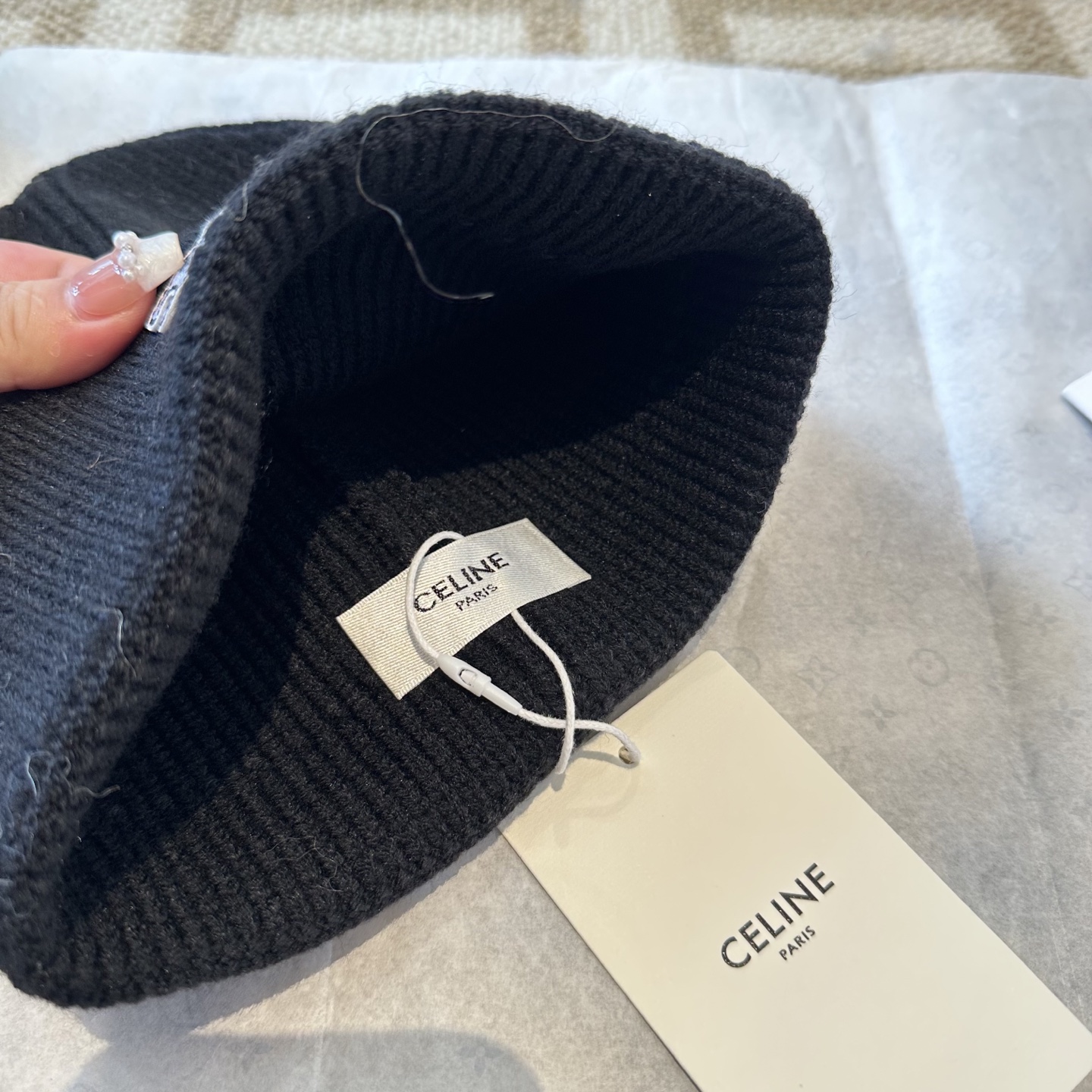 Celine 赛琳 2025秋冬新款毛线帽，男女款针织帽
