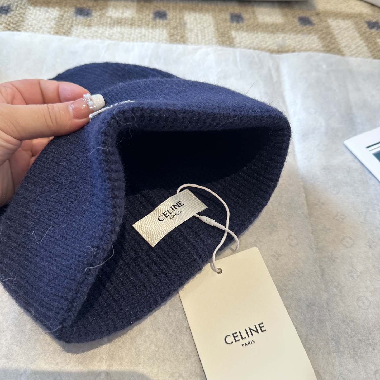 Celine 赛琳 2025秋冬新款毛线帽，男女款针织帽