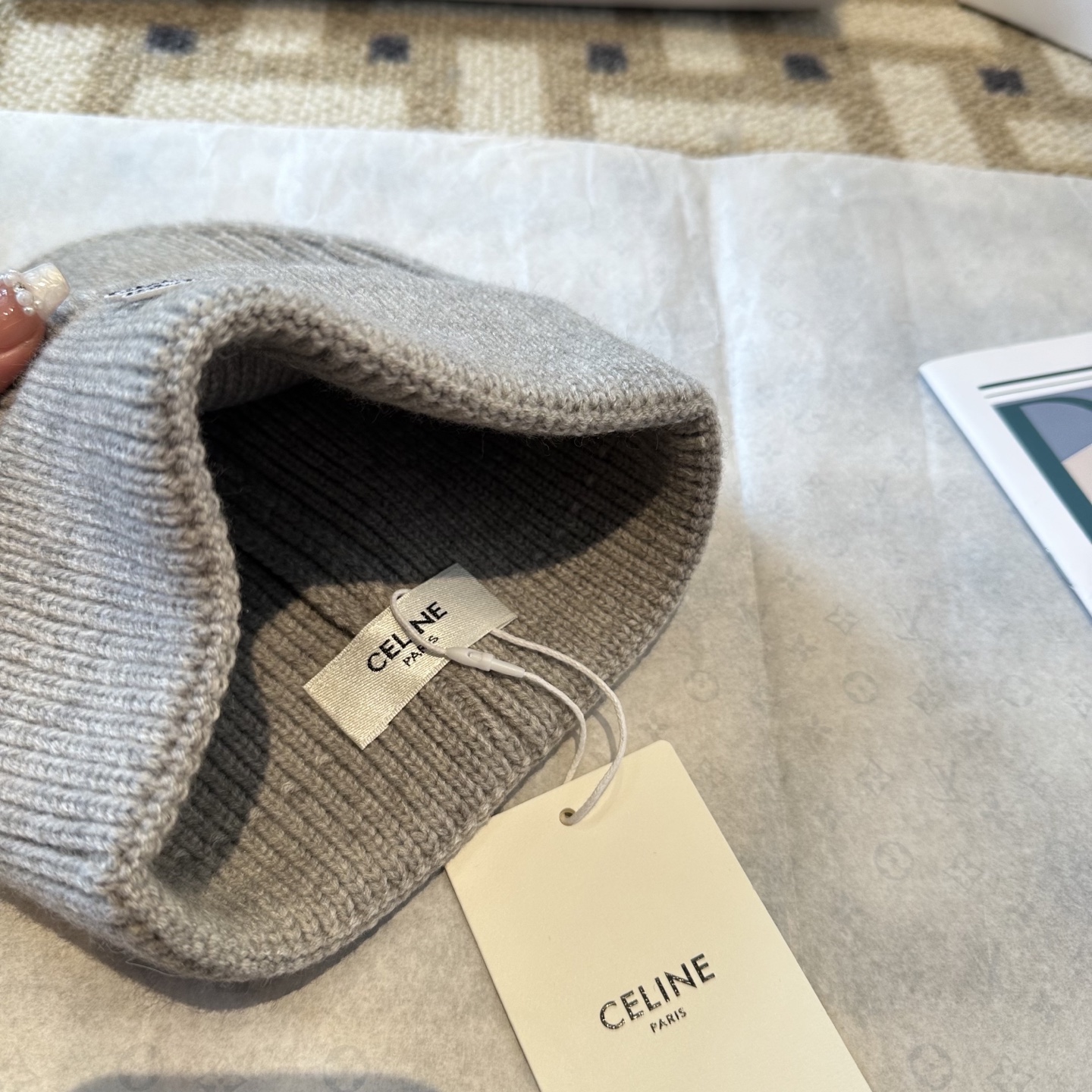 Celine 赛琳 2025秋冬新款毛线帽，男女款针织帽