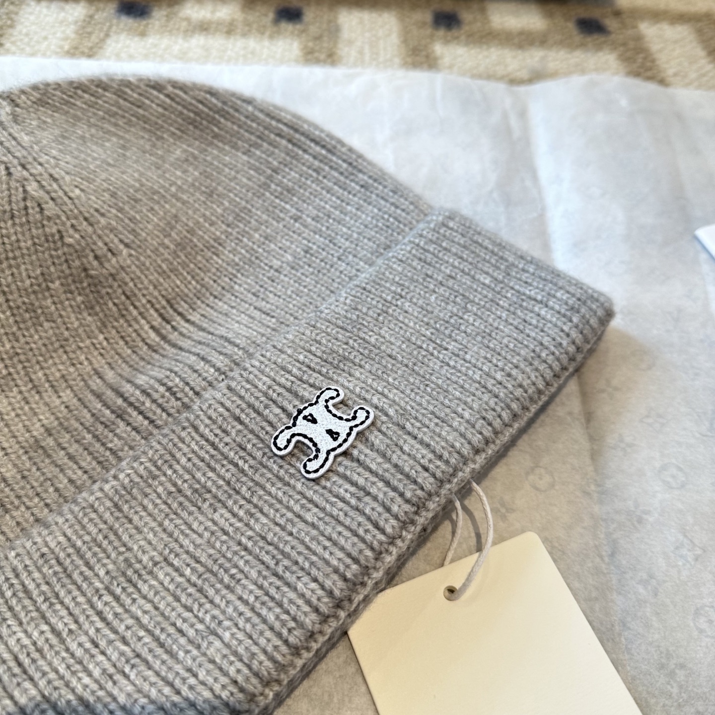 Celine 赛琳 2025秋冬新款毛线帽，男女款针织帽