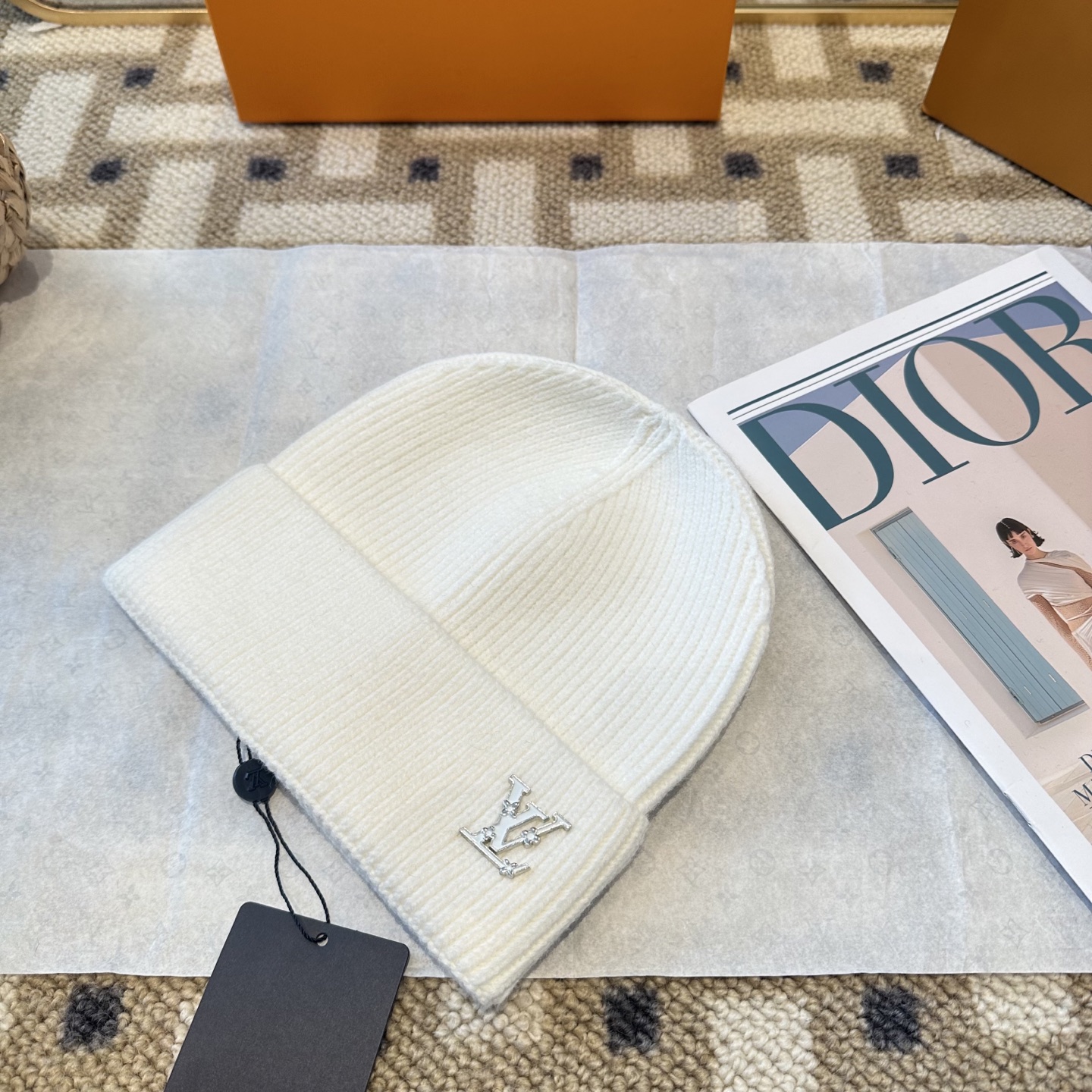 P63 Lv路易威登专柜货，针织毛线帽，男女同款 正品开模