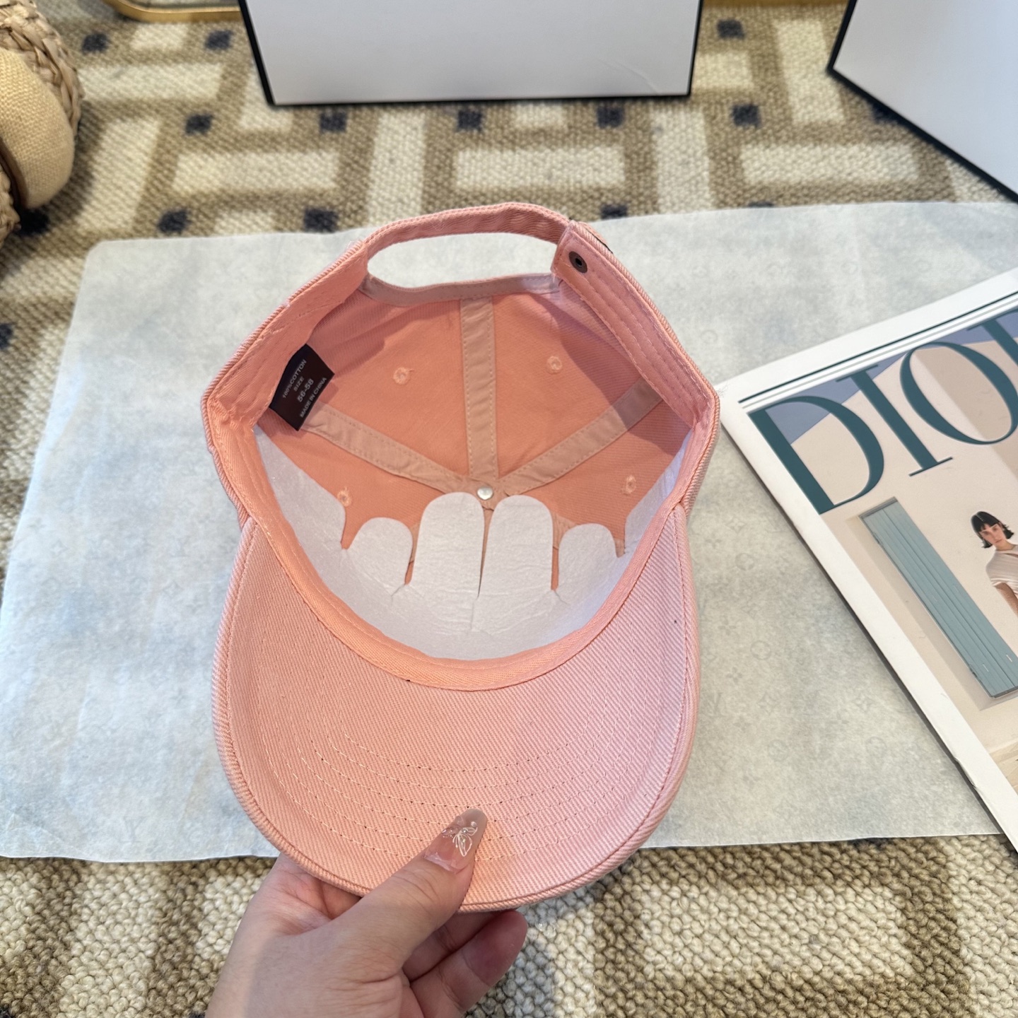 P66 CHANEL香奈儿 新款简约棒球帽，新款出货，大牌款超好搭配，赶紧入手！