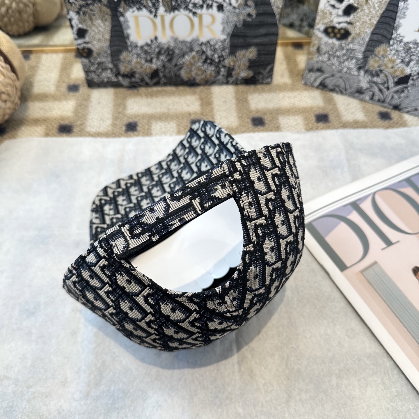 DIOR迪奥 官网同步新款发布 老花D家棒球帽🧢，超级火爆