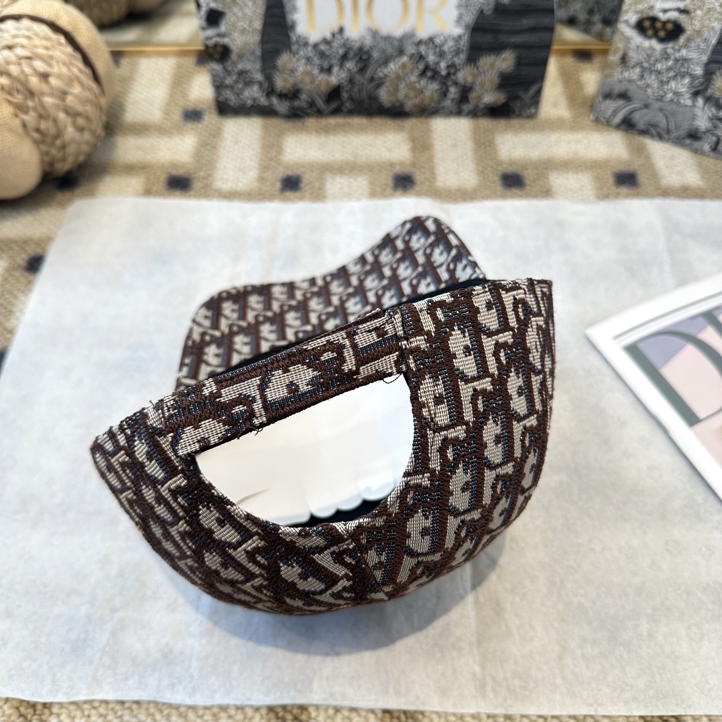 DIOR迪奥 官网同步新款发布 老花D家棒球帽🧢，超级火爆