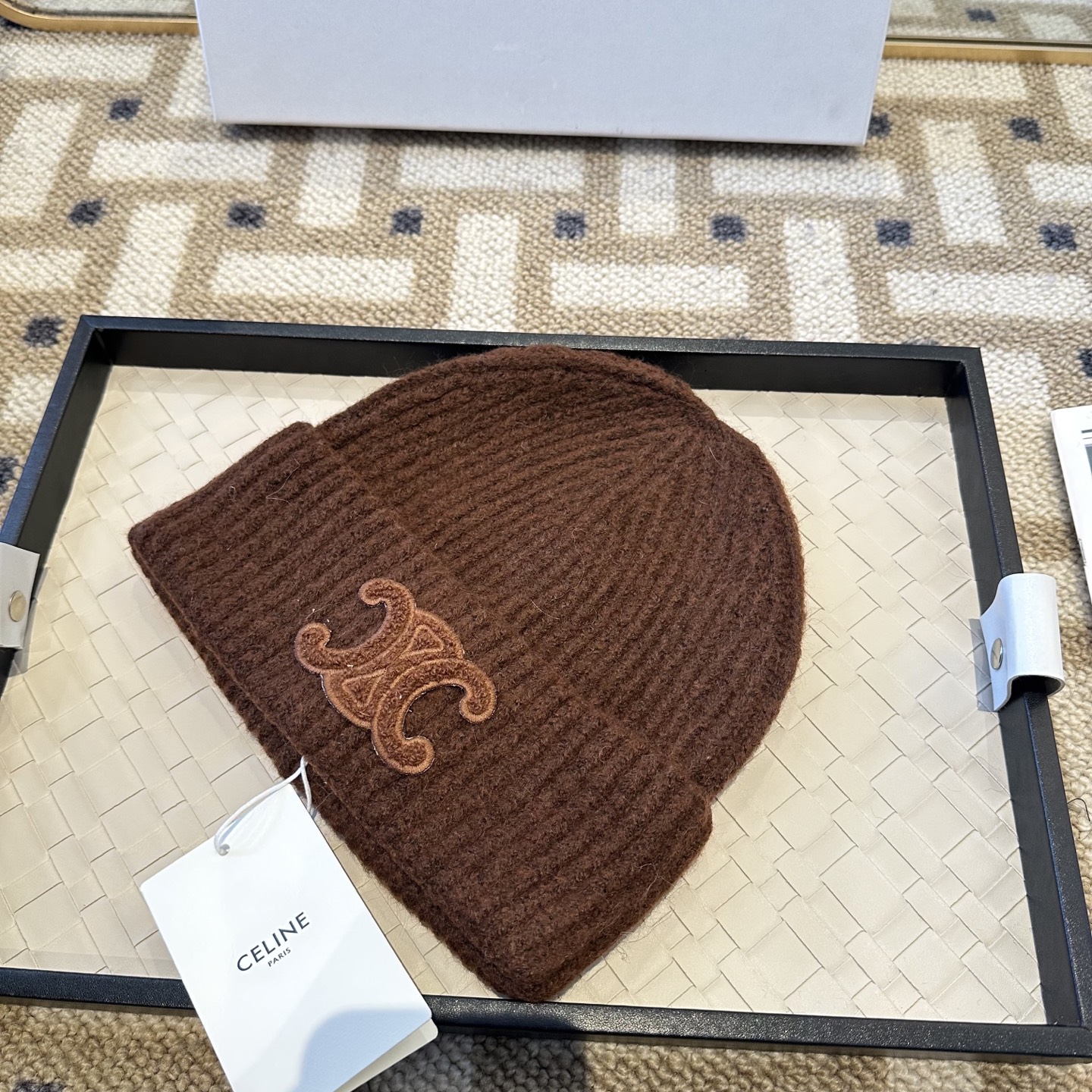 Celine 赛琳 2025秋冬新款毛线帽，男女款针织帽