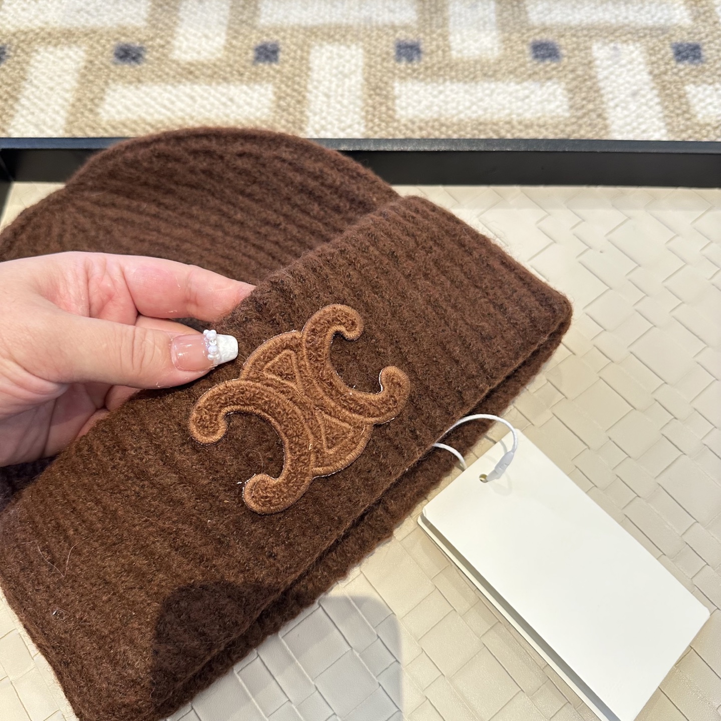 Celine 赛琳 2025秋冬新款毛线帽，男女款针织帽