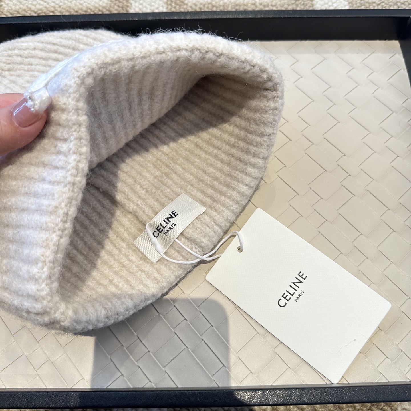 Celine 赛琳 2025秋冬新款毛线帽，男女款针织帽