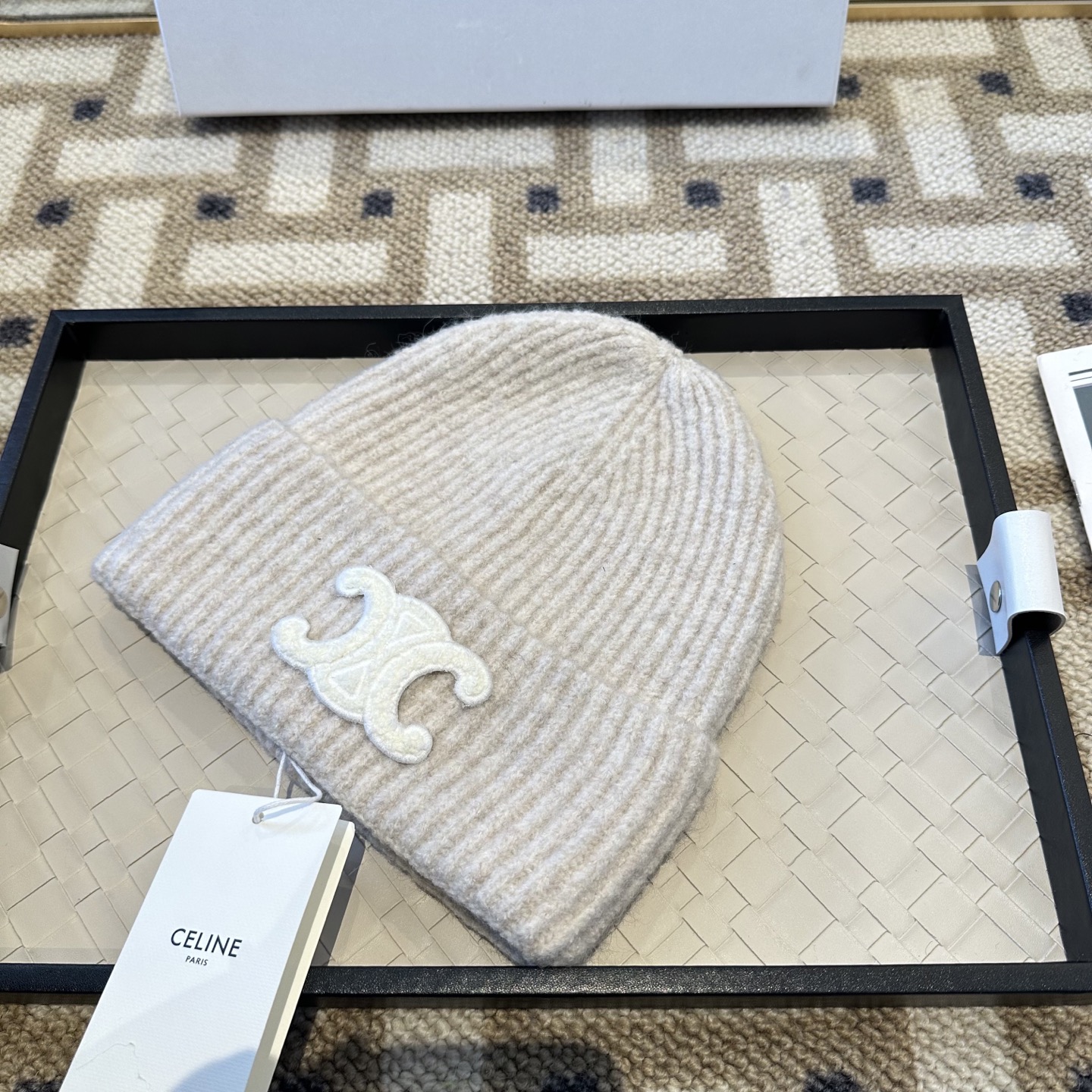 Celine 赛琳 2025秋冬新款毛线帽，男女款针织帽