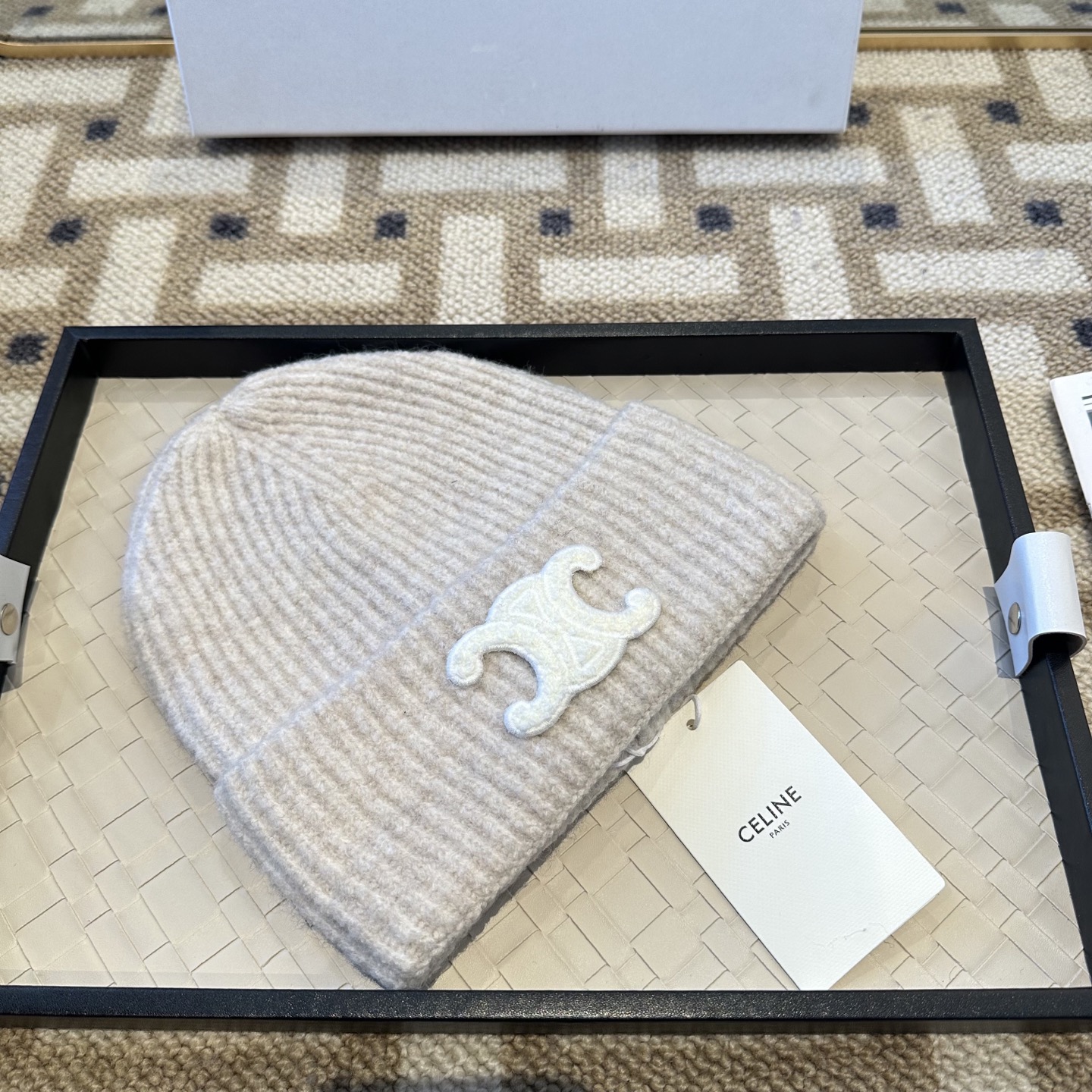 Celine 赛琳 2025秋冬新款毛线帽，男女款针织帽