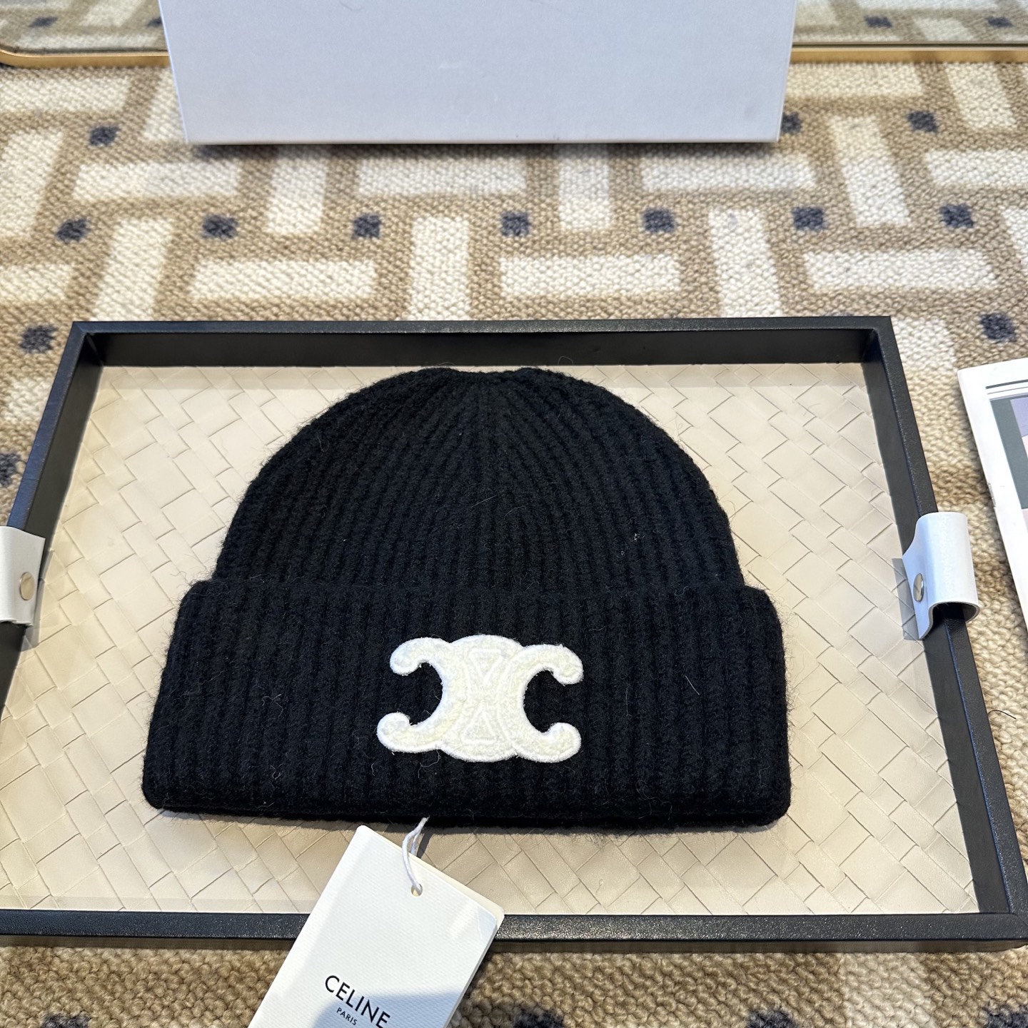 Celine 赛琳 2025秋冬新款毛线帽，男女款针织帽