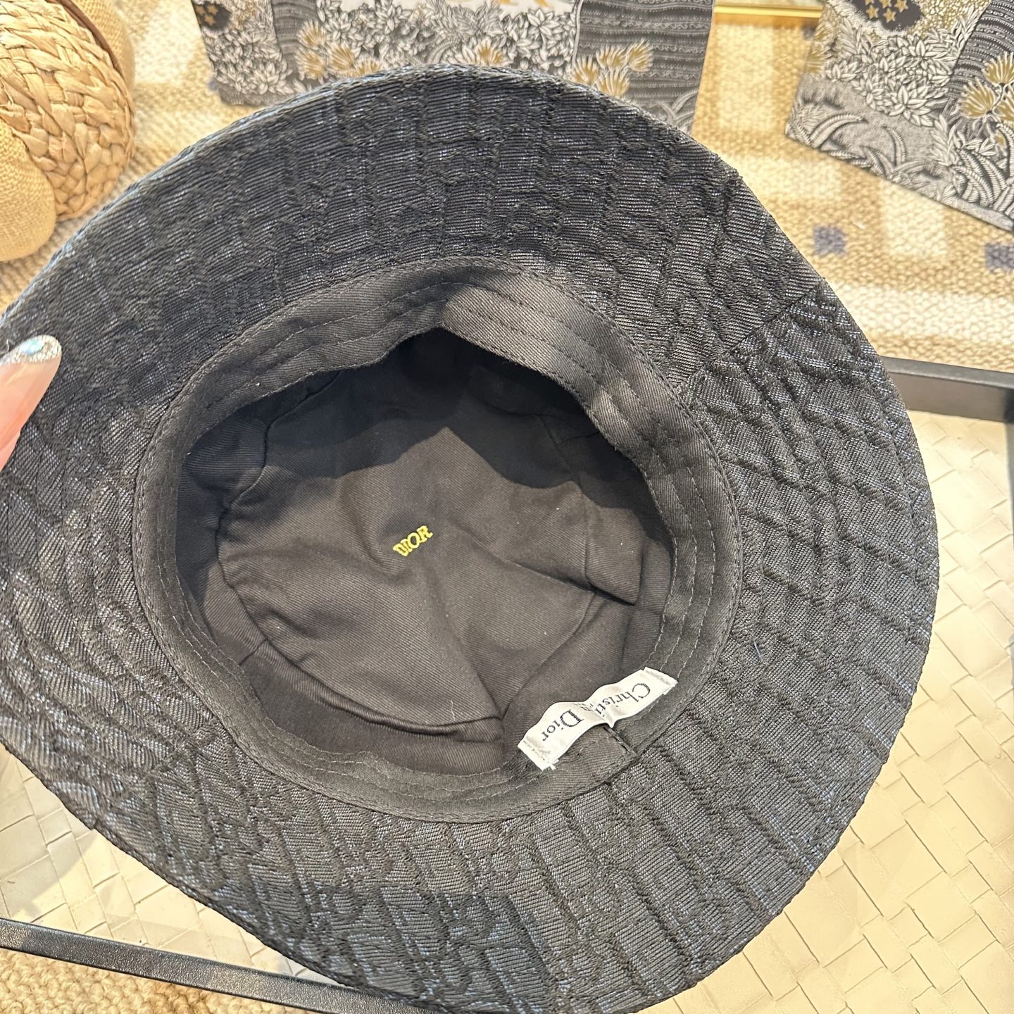 Dior 迪奥 新款原单渔夫帽， 精致純也格调很有感觉，很酷很时尚，专柜断货热门，质量超赞