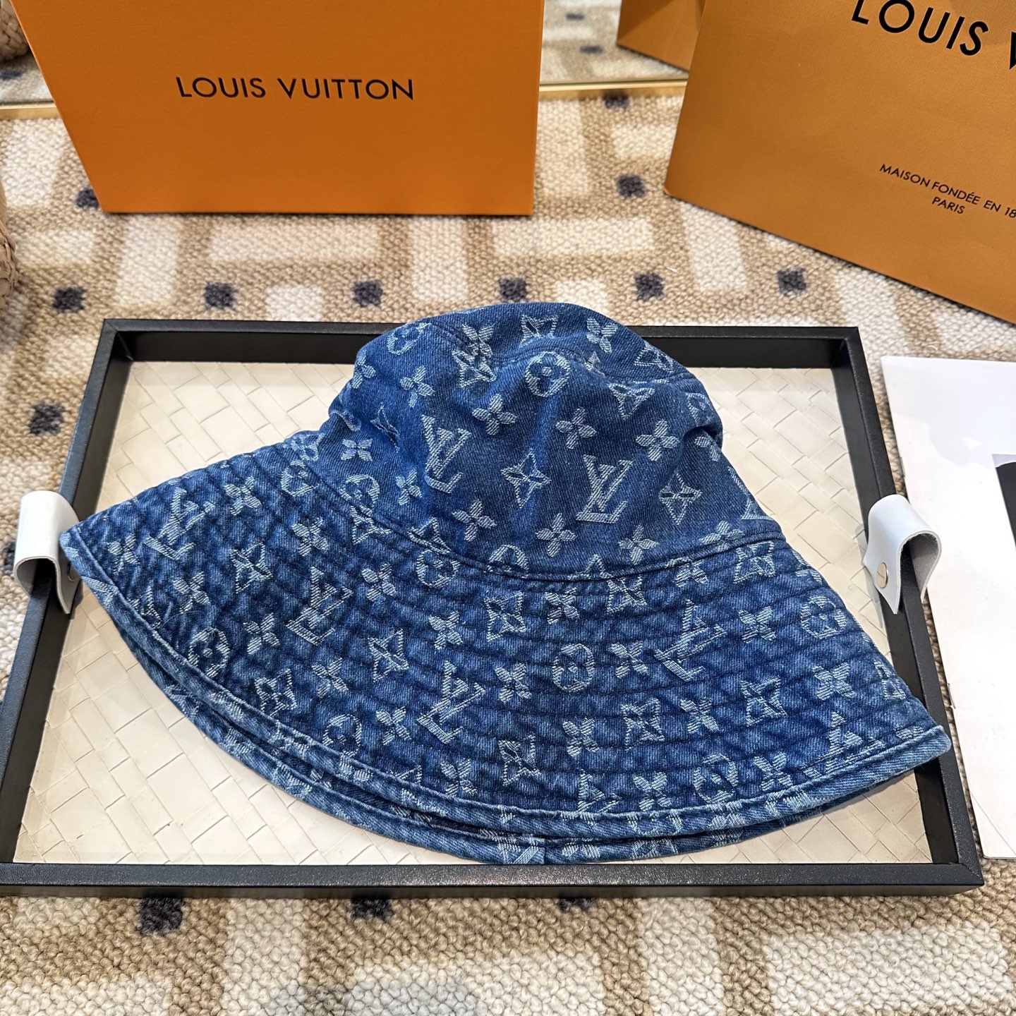 Louis Vuitton Lv路易威登2026新款可遮阳帽女透气渔夫帽