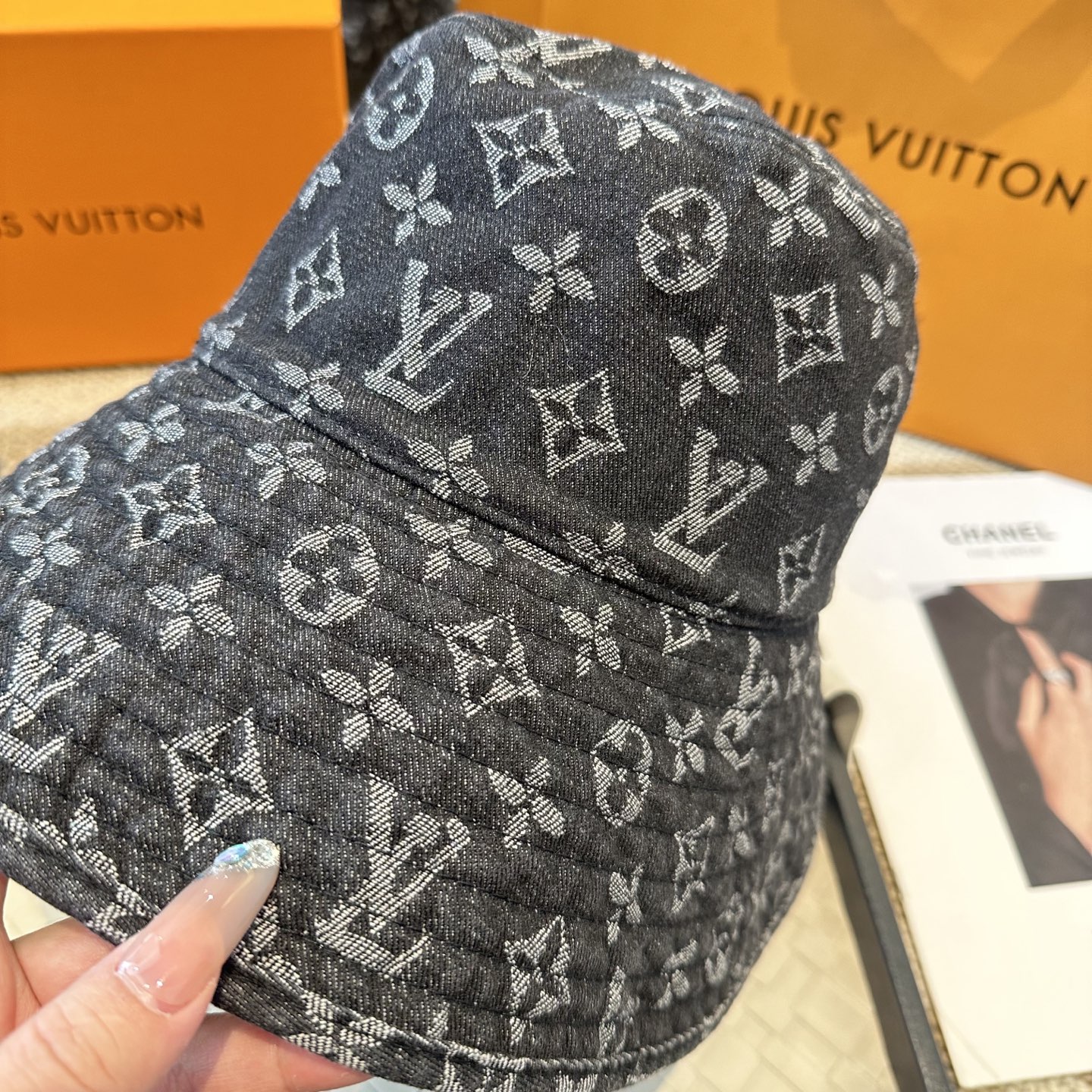 Louis Vuitton Lv路易威登2026新款可遮阳帽女透气渔夫帽