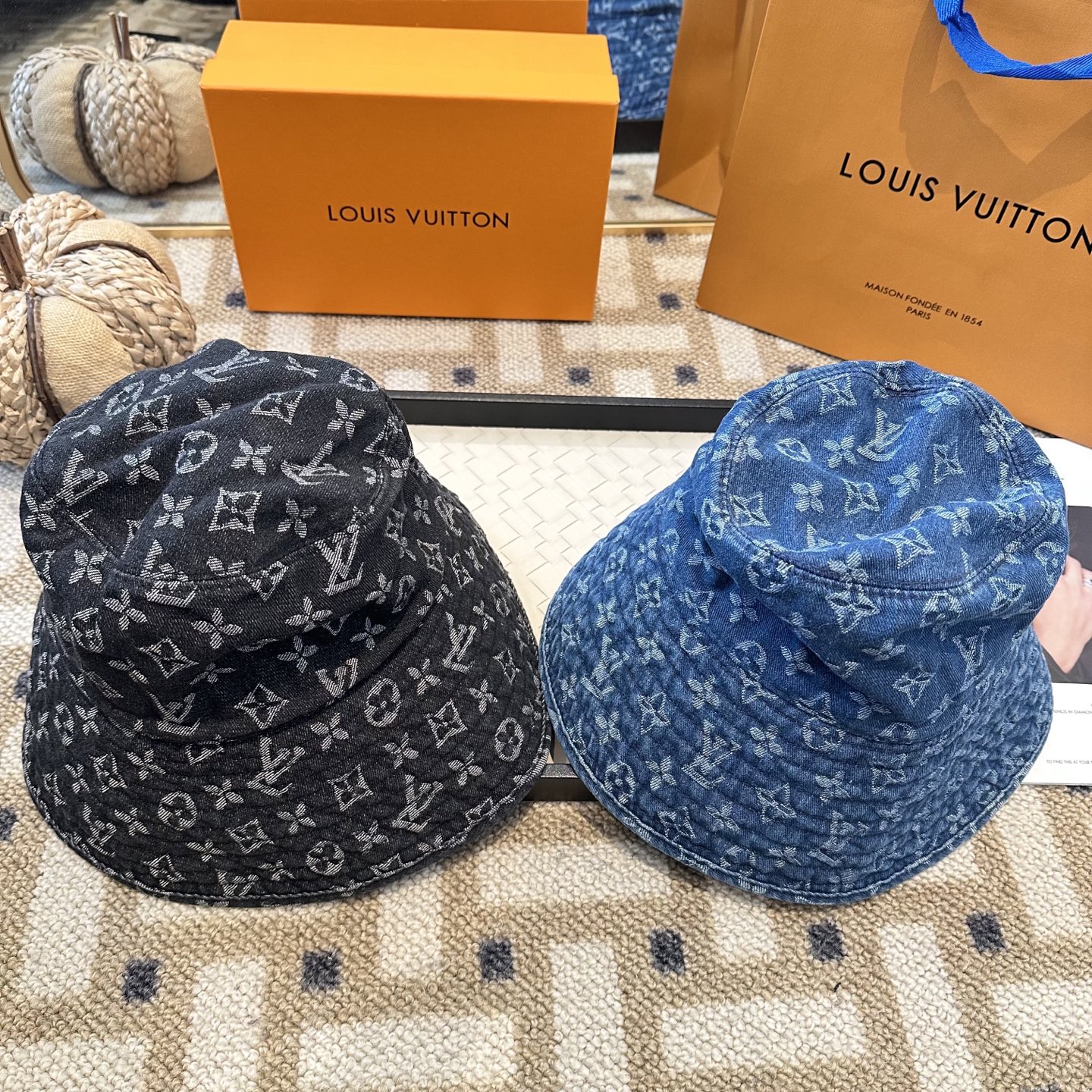Louis Vuitton Lv路易威登2026新款可遮阳帽女透气渔夫帽