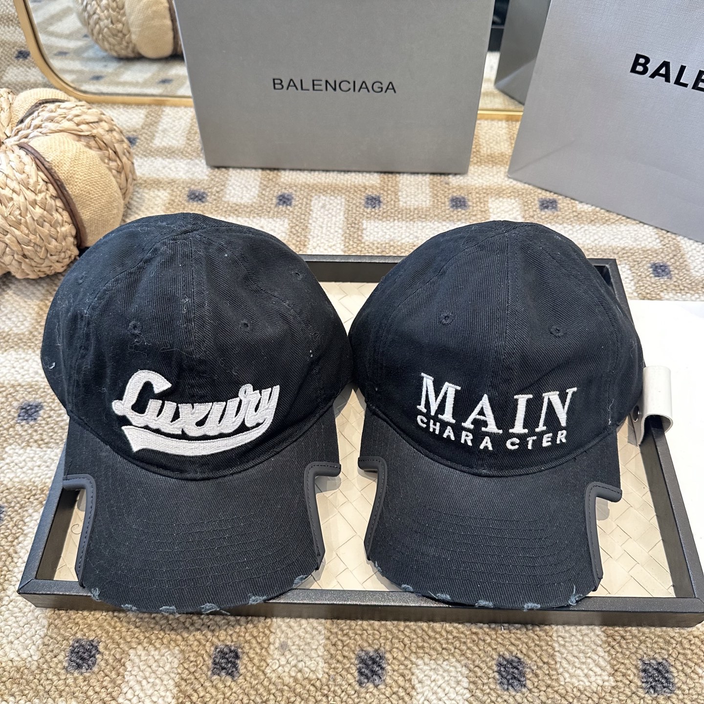 Balenciaga 新品Balenciaga 巴黎世家字母新款棒球帽