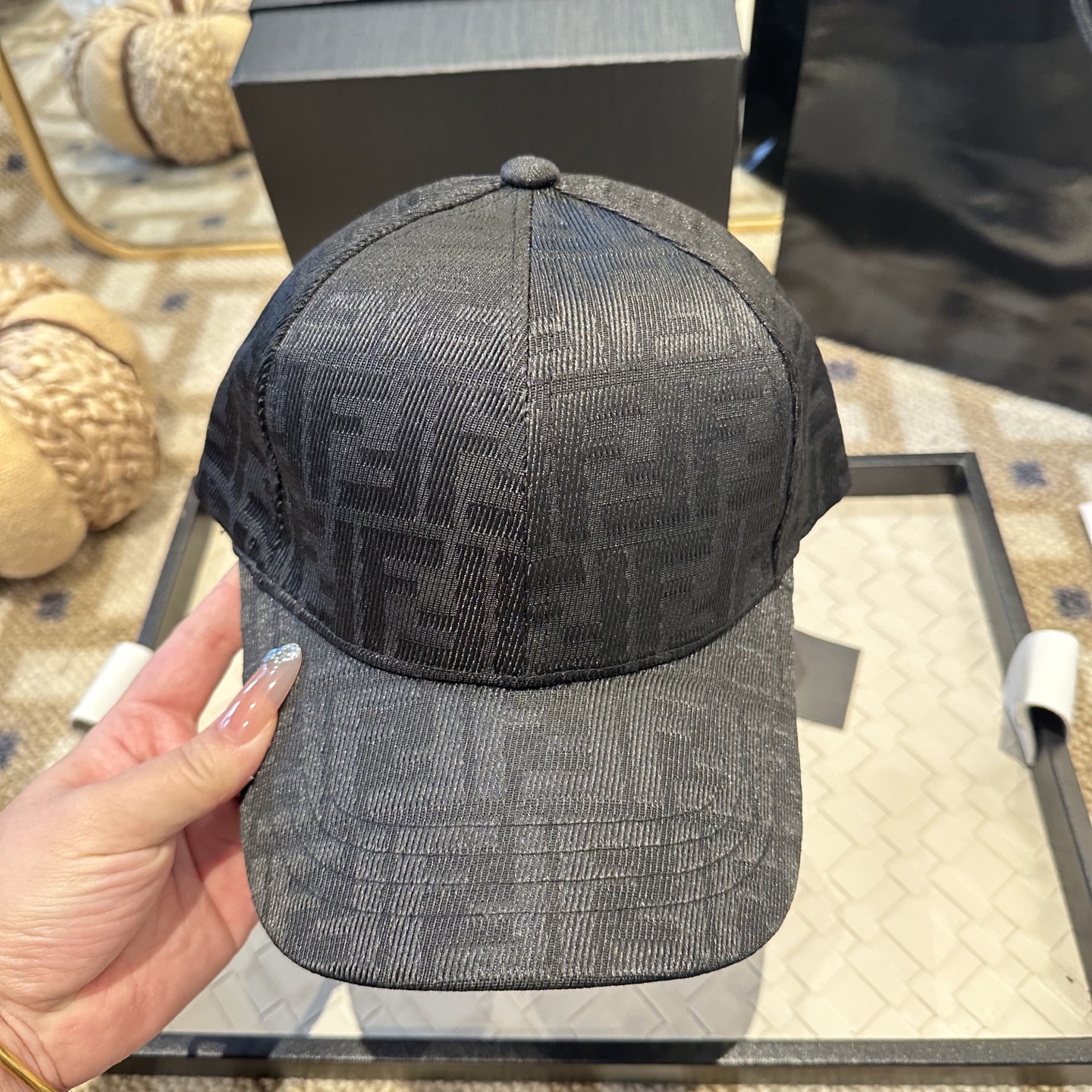 Fendi FENDI芬迪 老花系列棒球帽 FF中古单品，气质穿搭单品，质量杠杠