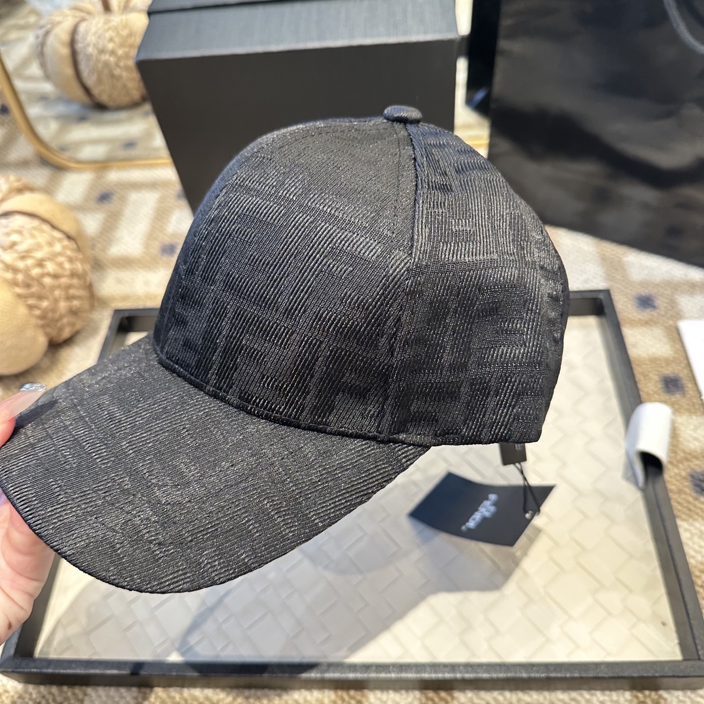 Fendi FENDI芬迪 老花系列棒球帽 FF中古单品，气质穿搭单品，质量杠杠