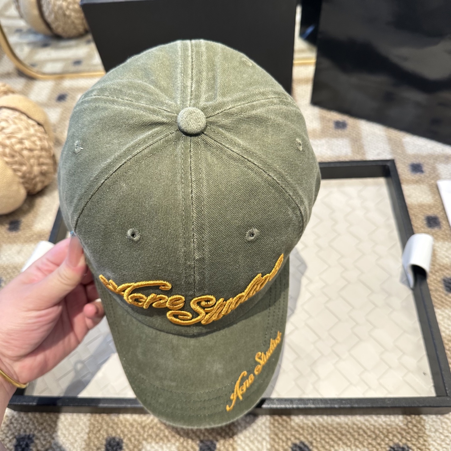 Acne Studios acne棒球帽 中古单品，气质穿搭单品，质量杠杠