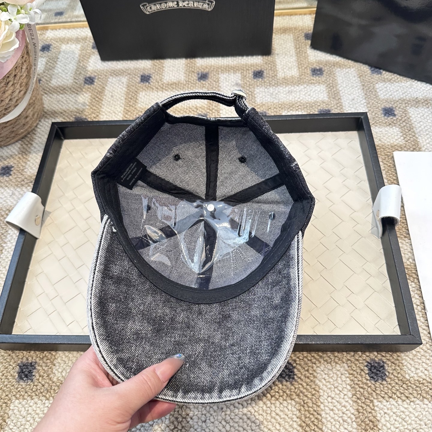 Chrome hearts 克罗心 新款十字架 高品质棒球帽，高端定制版！网红时尚博主同款！墙裂推荐！质