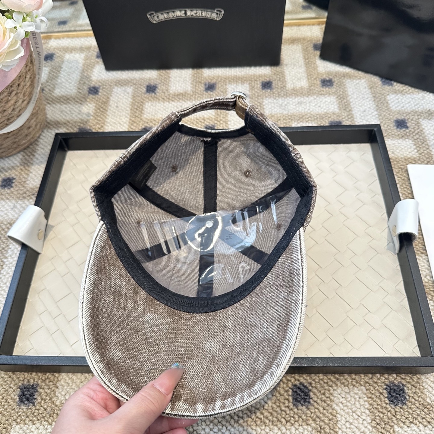 Chrome hearts 克罗心 新款十字架 高品质棒球帽，高端定制版！网红时尚博主同款！墙裂推荐！质