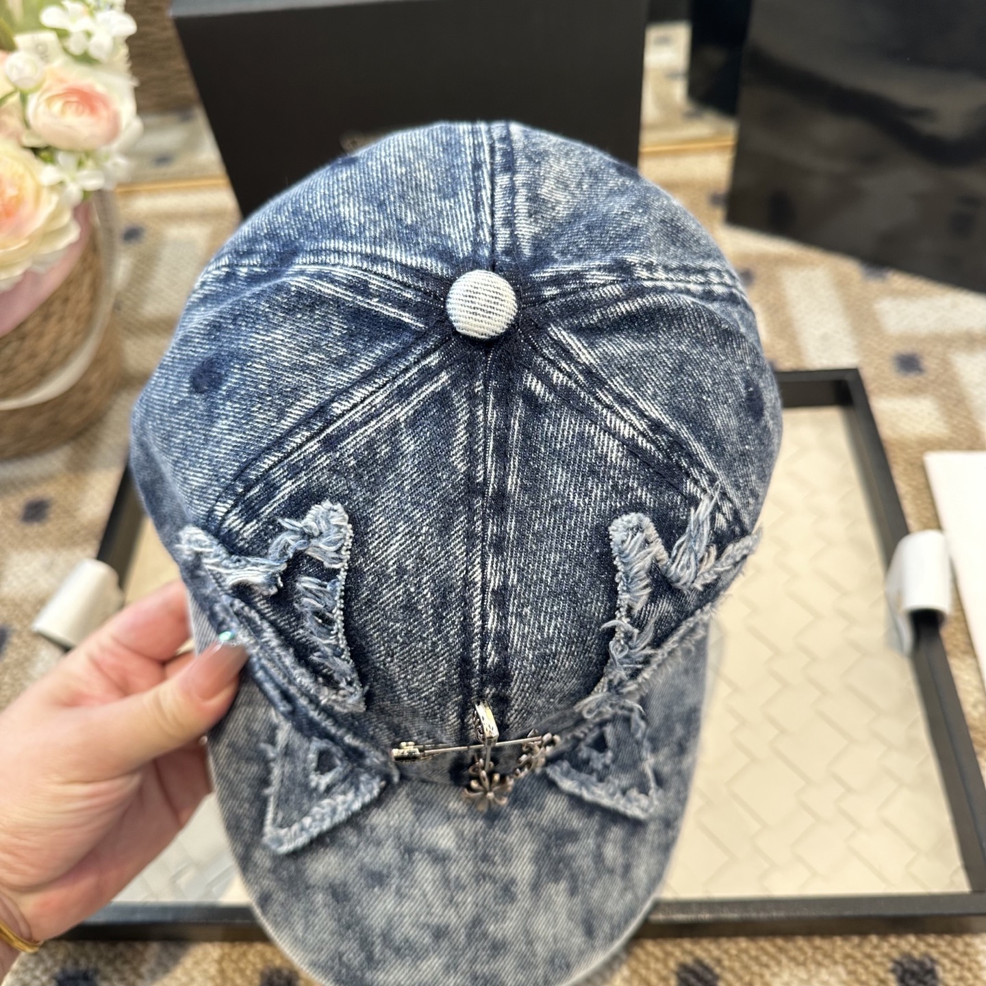 Chrome hearts 克罗心 新款十字架 高品质棒球帽，高端定制版！网红时尚博主同款！墙裂推荐！质