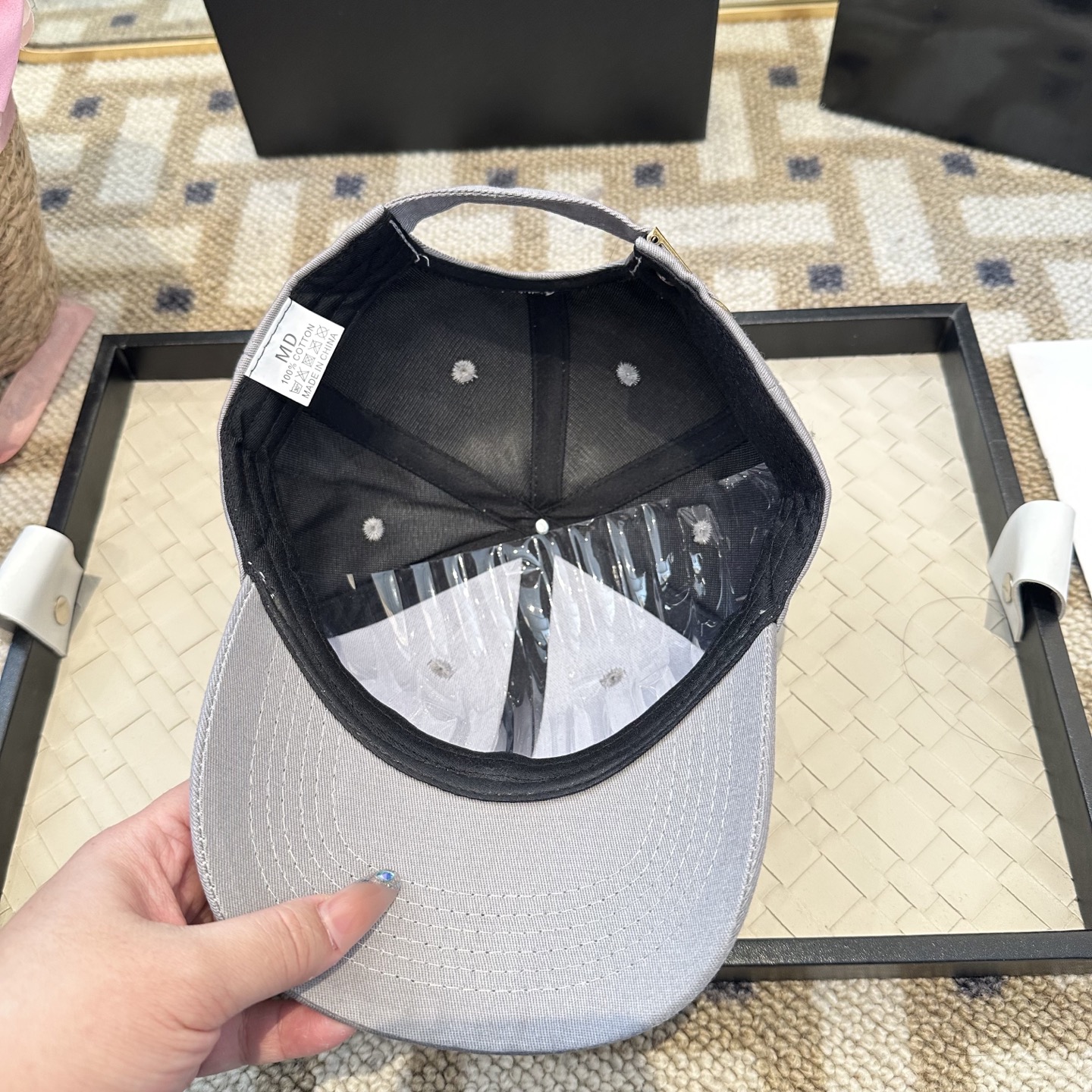 Alo 🔥爆款 新款棒球帽定制面料，简约时尚更透气，超火爆现货秒发