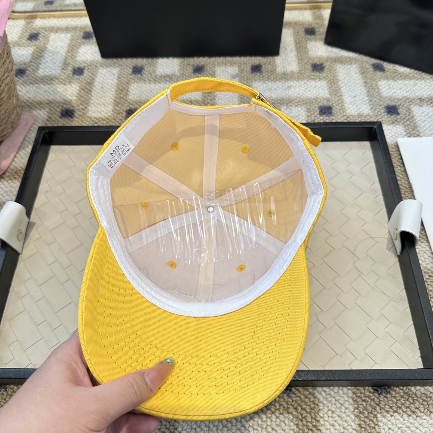 Alo 🔥爆款 新款棒球帽定制面料，简约时尚更透气，超火爆现货秒发