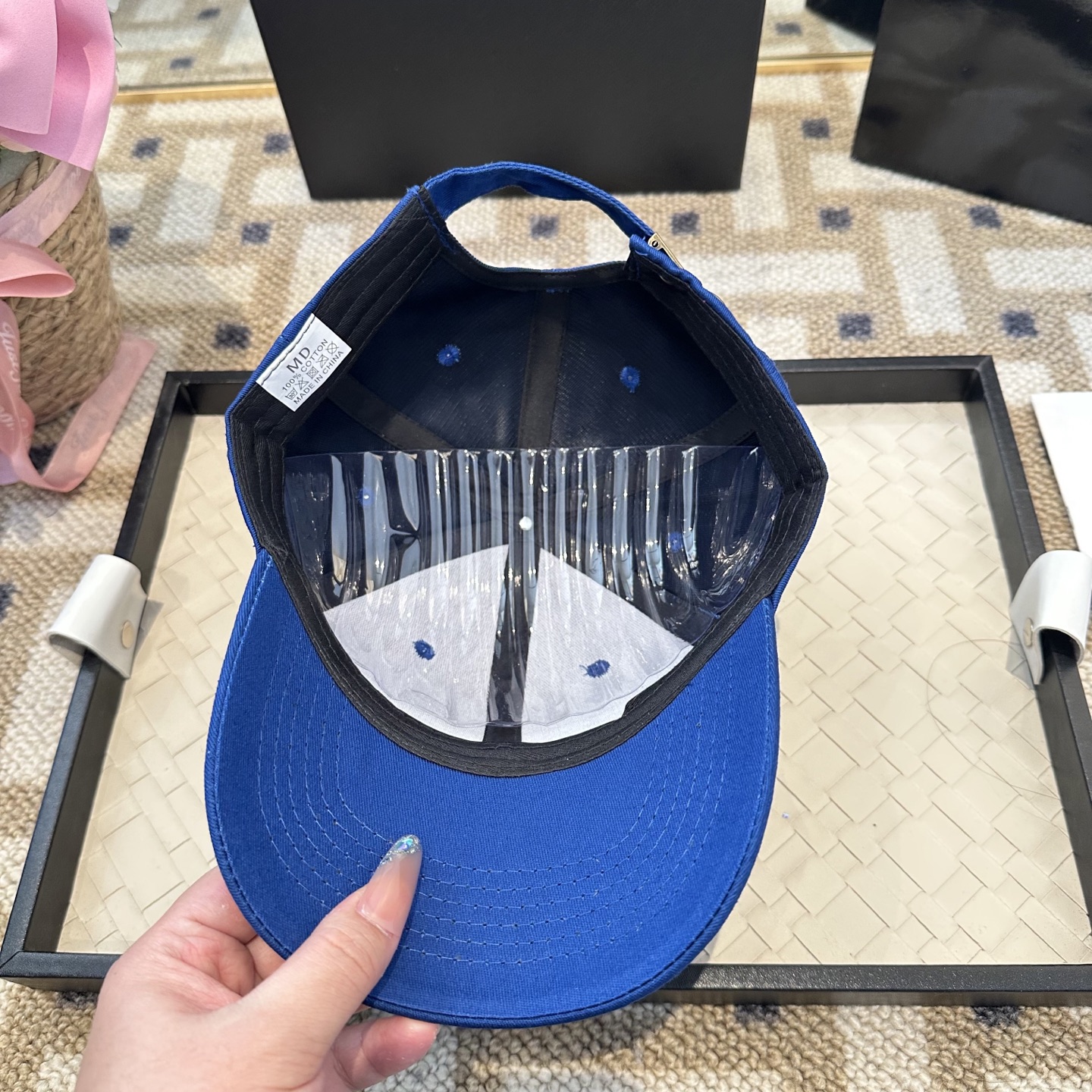 Alo 🔥爆款 新款棒球帽定制面料，简约时尚更透气，超火爆现货秒发