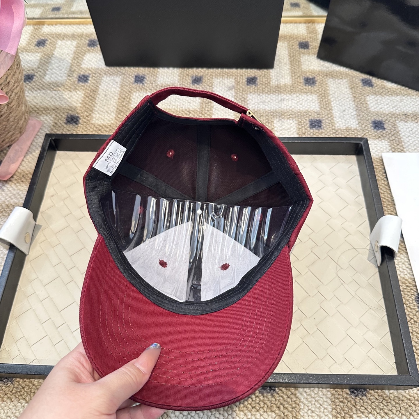 Alo 🔥爆款 新款棒球帽定制面料，简约时尚更透气，超火爆现货秒发