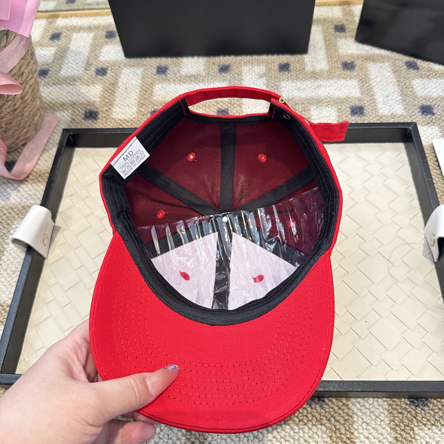 Alo 🔥爆款 新款棒球帽定制面料，简约时尚更透气，超火爆现货秒发