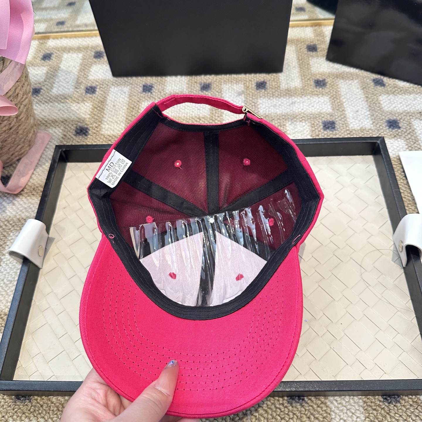 Alo 🔥爆款 新款棒球帽定制面料，简约时尚更透气，超火爆现货秒发