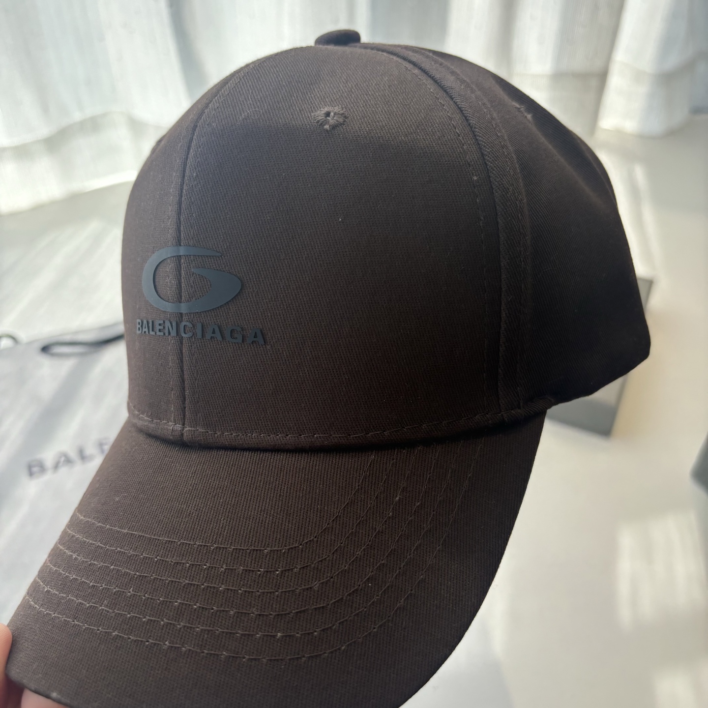 新品Balenciaga 巴黎世家字母新款棒球帽现货秒发🧢简约时尚超级无敌好看的帽子！情侣款！