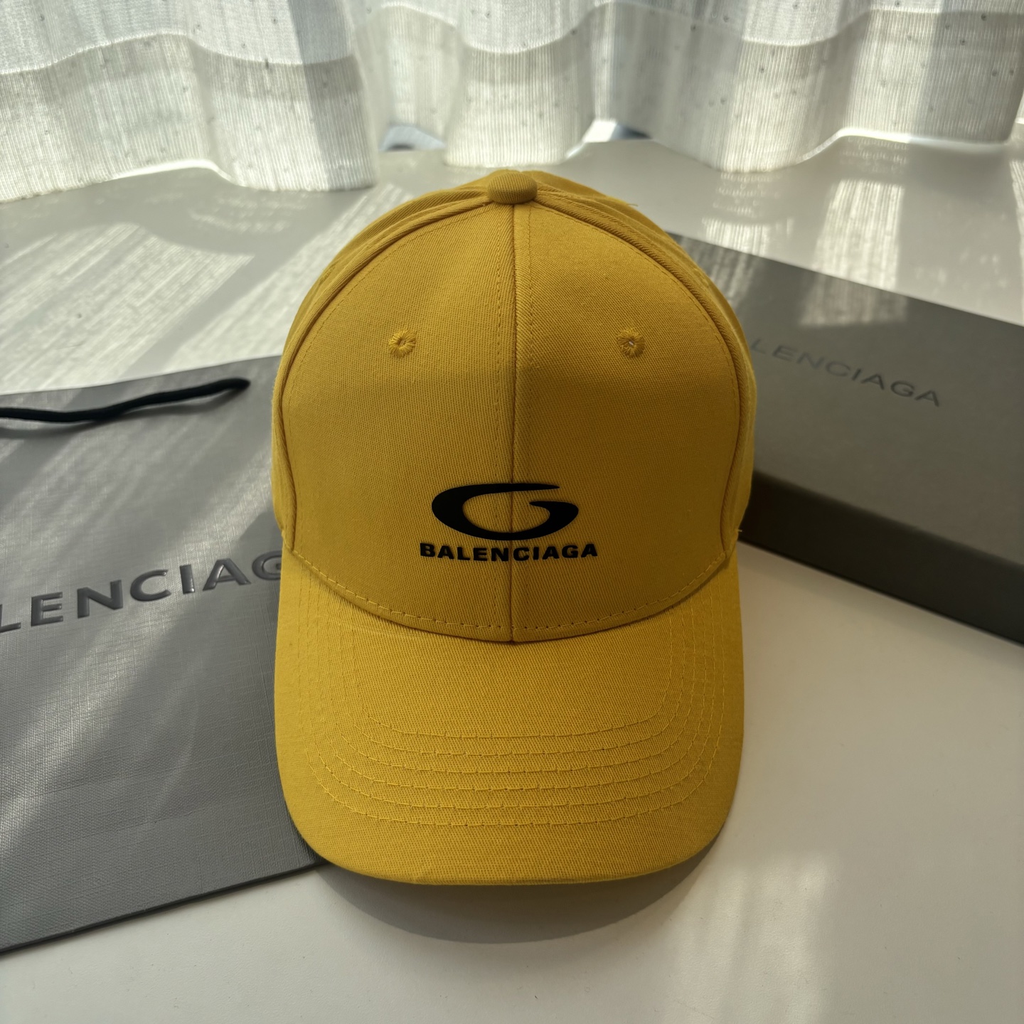 新品Balenciaga 巴黎世家字母新款棒球帽现货秒发🧢简约时尚超级无敌好看的帽子！情侣款！