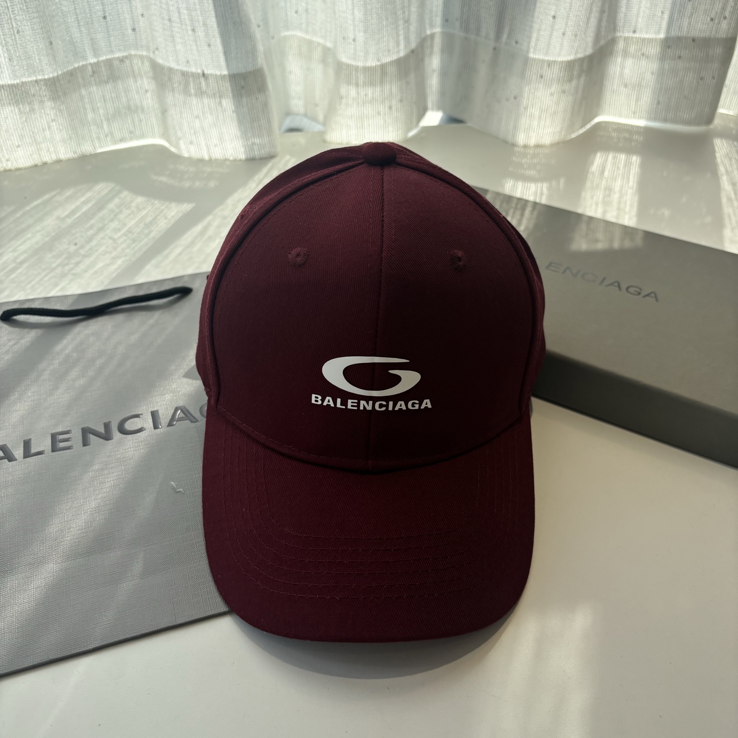 新品Balenciaga 巴黎世家字母新款棒球帽现货秒发🧢简约时尚超级无敌好看的帽子！情侣款！