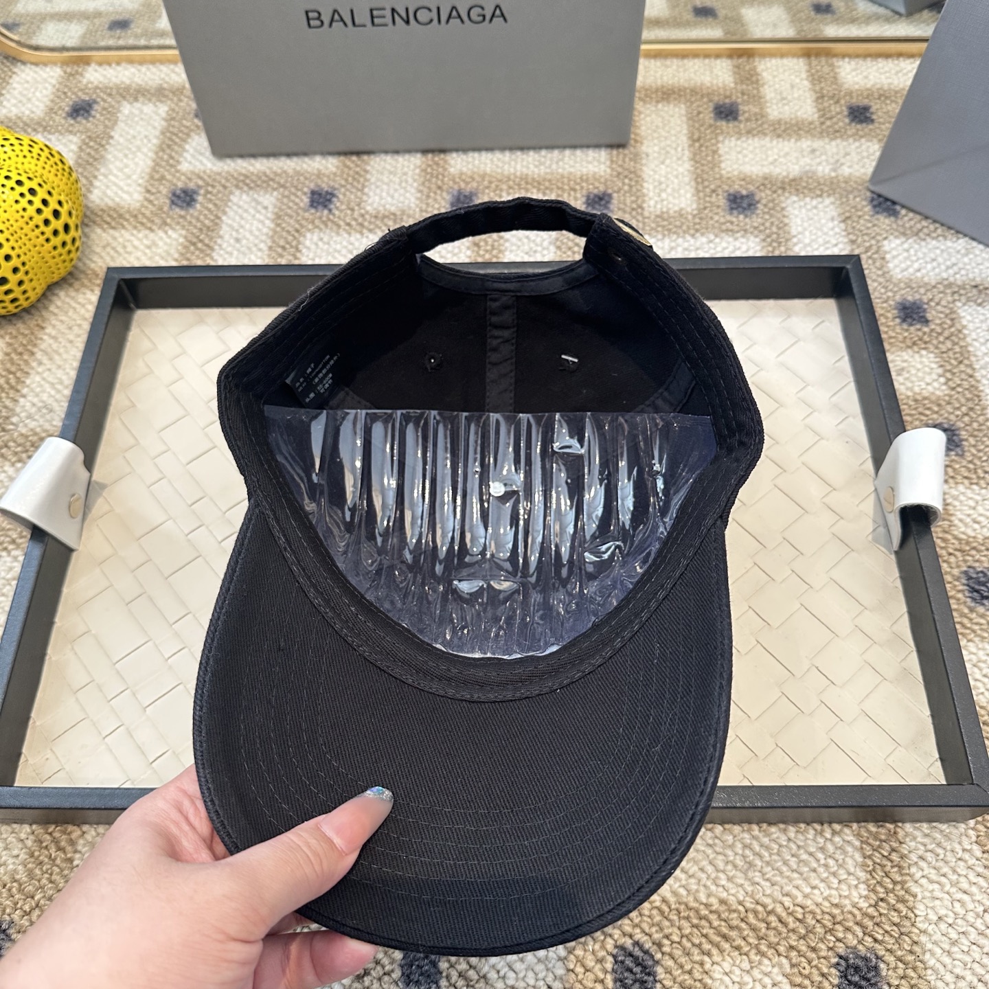 新品Balenciaga 巴黎世家字母新款棒球帽现货秒发🧢简约时尚超级无敌好看的帽子！情侣款！
