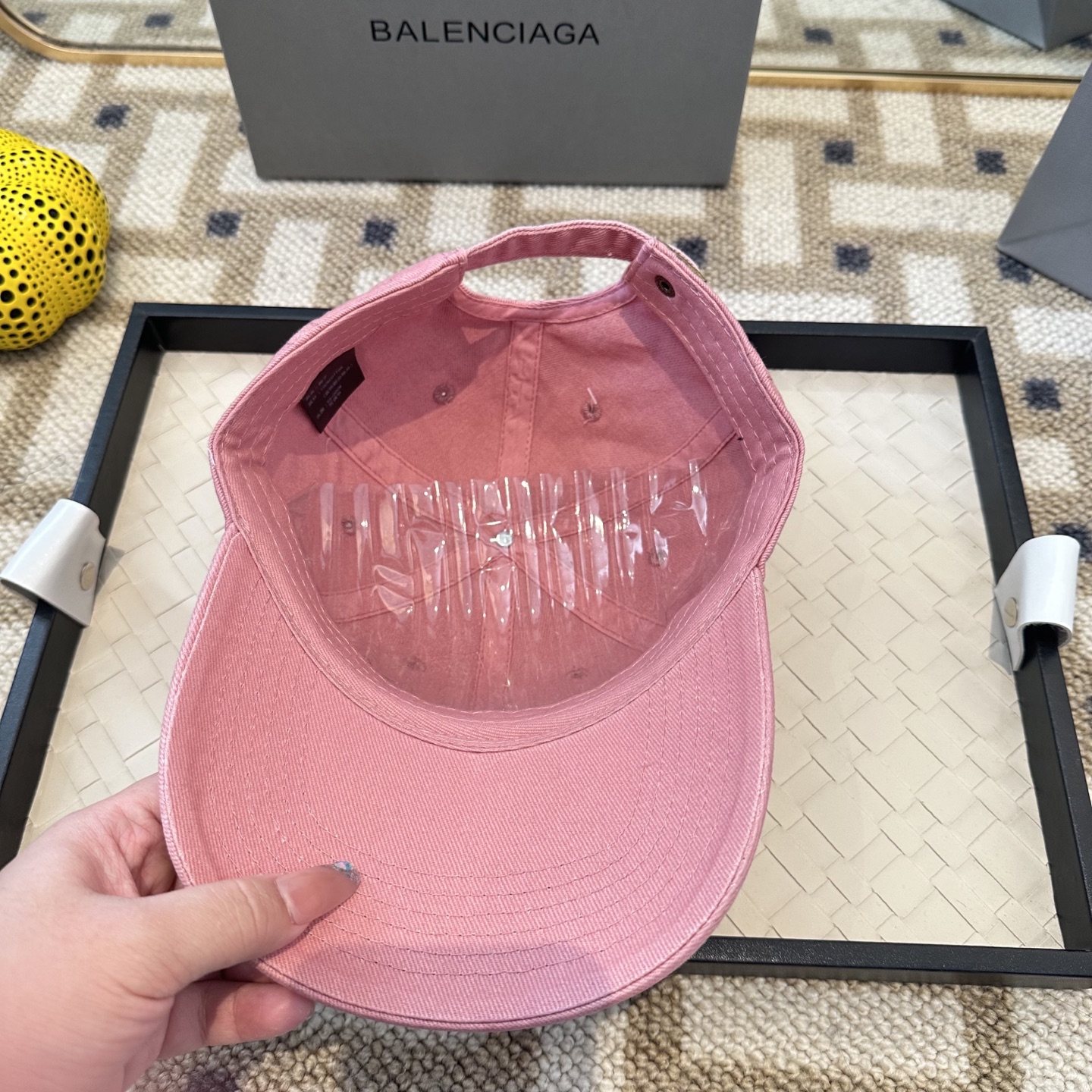 新品Balenciaga 巴黎世家字母新款棒球帽现货秒发🧢简约时尚超级无敌好看的帽子！情侣款！