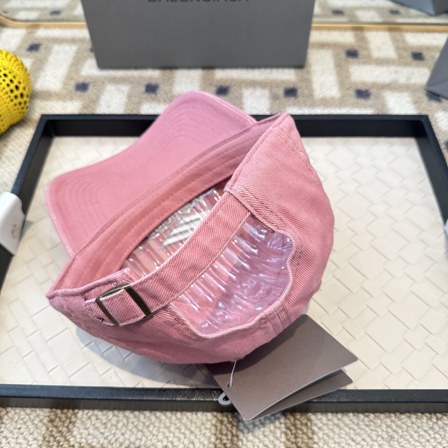 新品Balenciaga 巴黎世家字母新款棒球帽现货秒发🧢简约时尚超级无敌好看的帽子！情侣款！