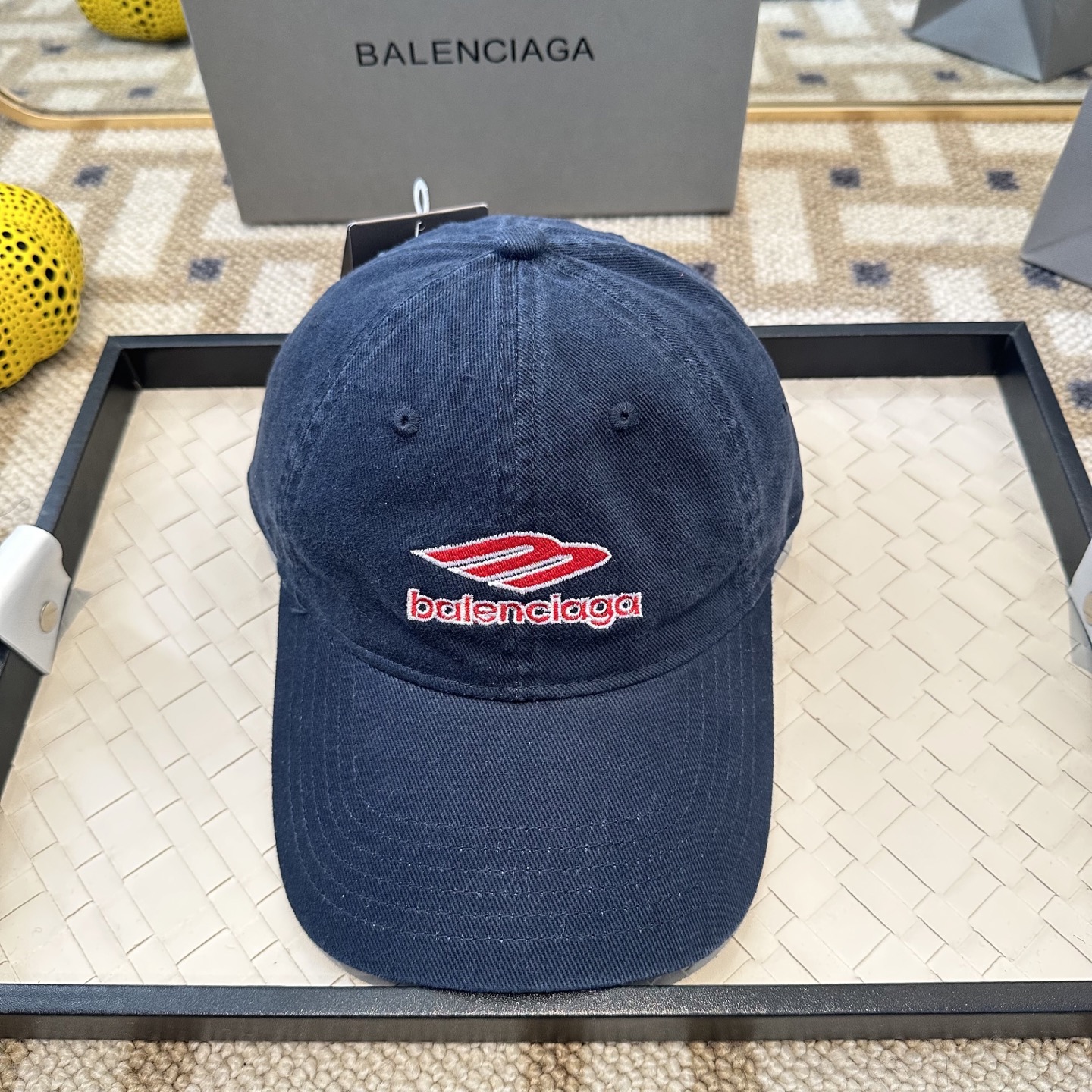 新品Balenciaga 巴黎世家字母新款棒球帽现货秒发🧢简约时尚超级无敌好看的帽子！情侣款！