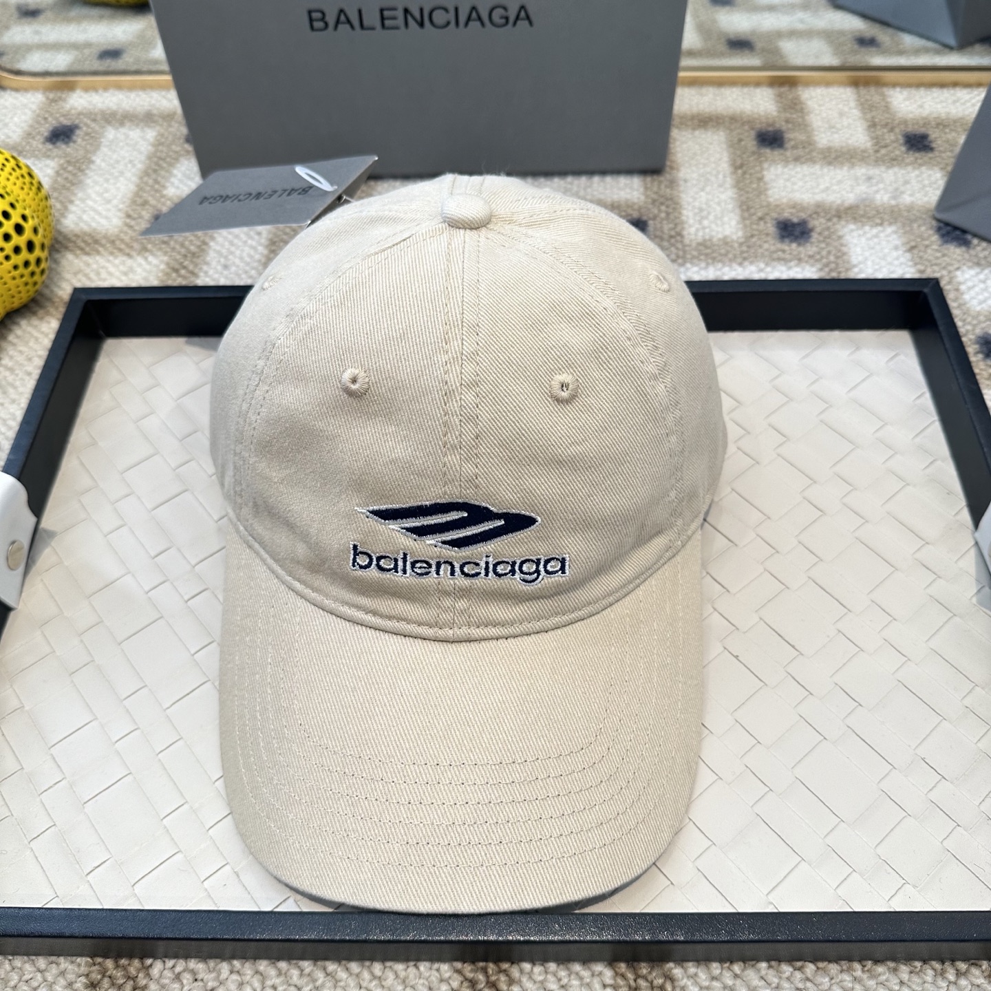 新品Balenciaga 巴黎世家字母新款棒球帽现货秒发🧢简约时尚超级无敌好看的帽子！情侣款！