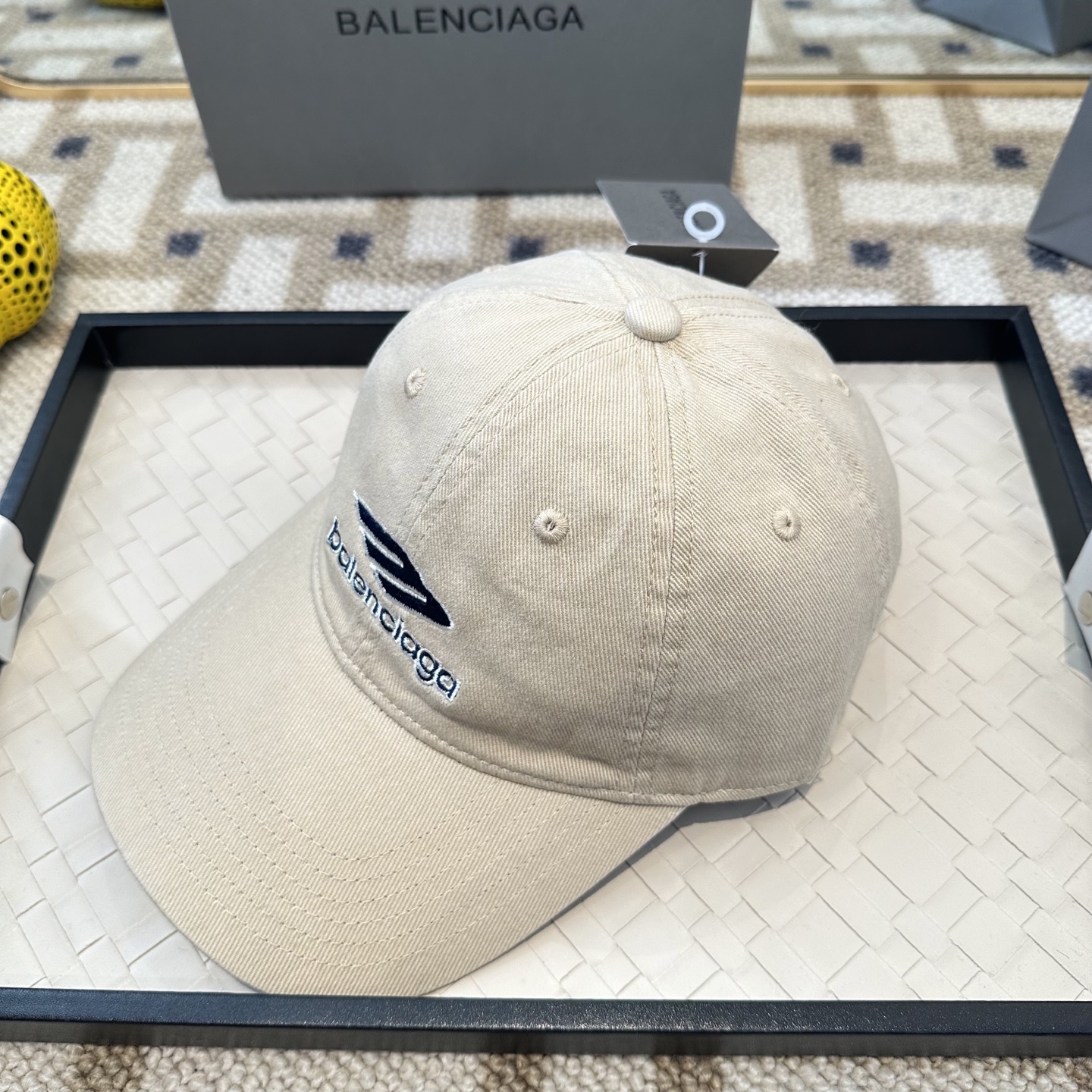 新品Balenciaga 巴黎世家字母新款棒球帽现货秒发🧢简约时尚超级无敌好看的帽子！情侣款！
