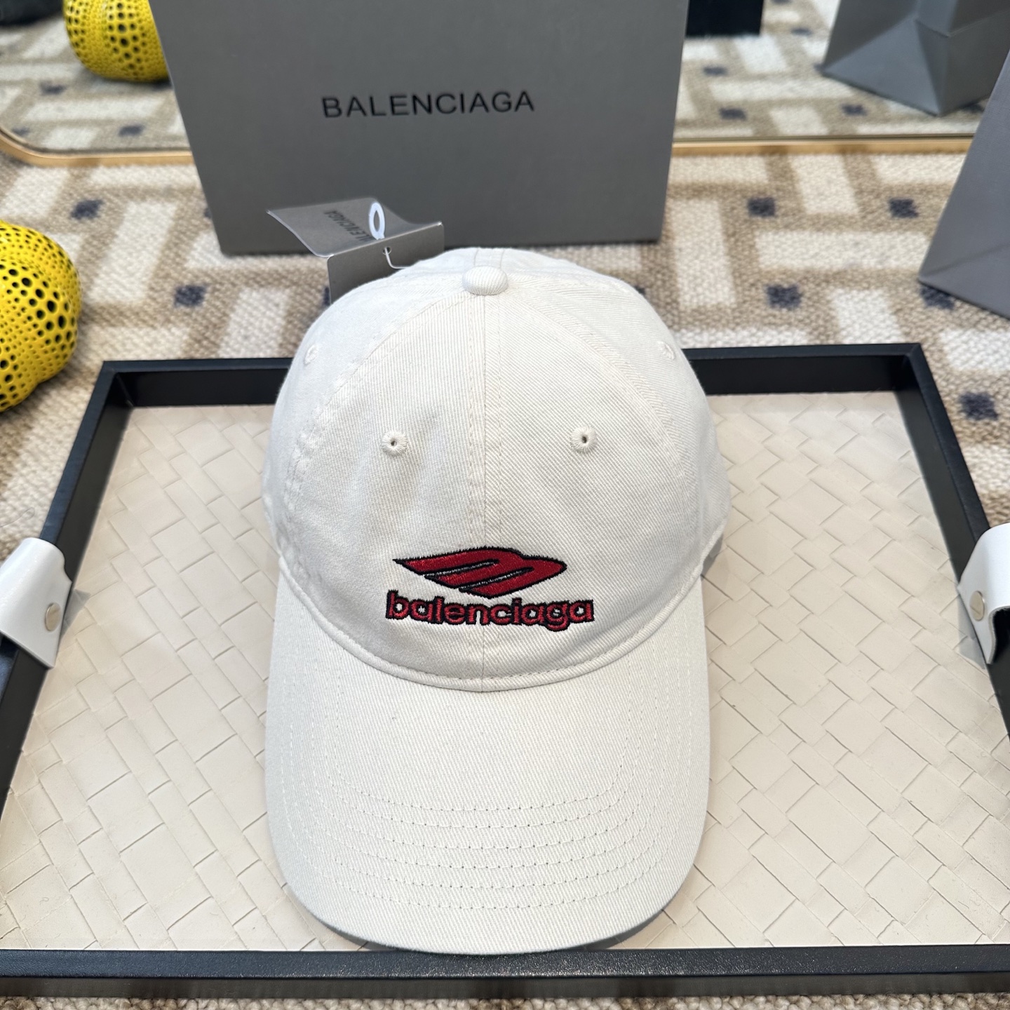 新品Balenciaga 巴黎世家字母新款棒球帽现货秒发🧢简约时尚超级无敌好看的帽子！情侣款！