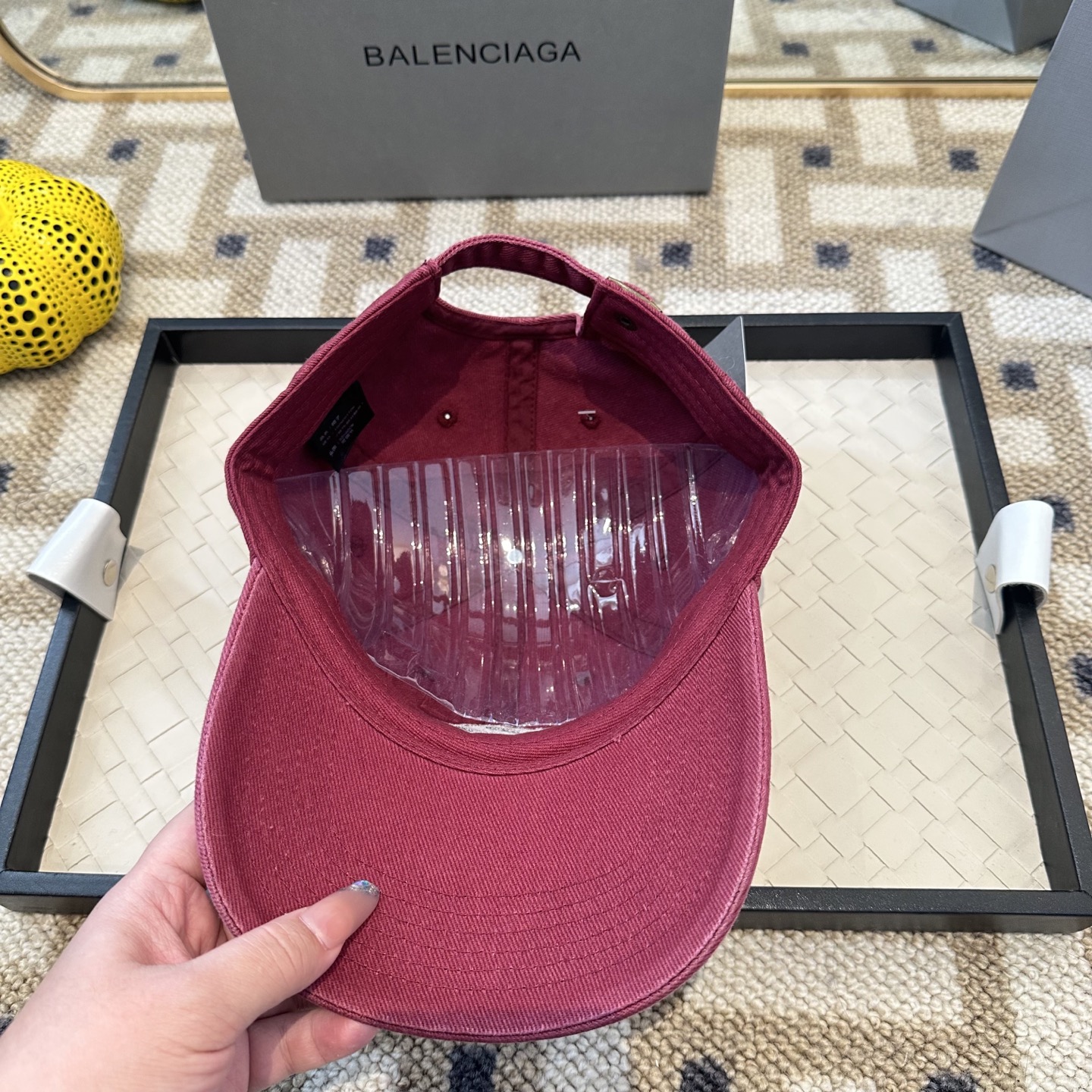 新品Balenciaga 巴黎世家字母新款棒球帽现货秒发🧢简约时尚超级无敌好看的帽子！情侣款！