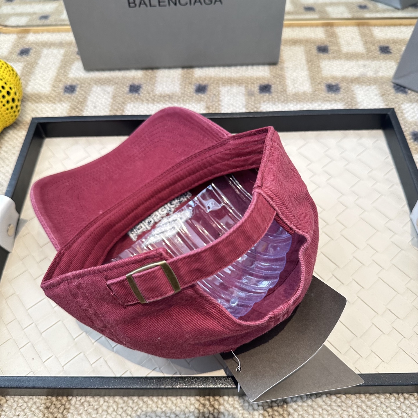 新品Balenciaga 巴黎世家字母新款棒球帽现货秒发🧢简约时尚超级无敌好看的帽子！情侣款！