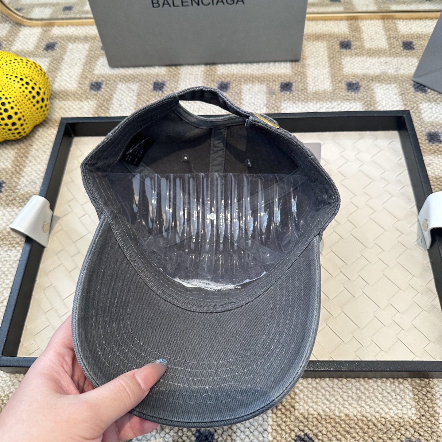 新品Balenciaga 巴黎世家字母新款棒球帽现货秒发🧢简约时尚超级无敌好看的帽子！情侣款！