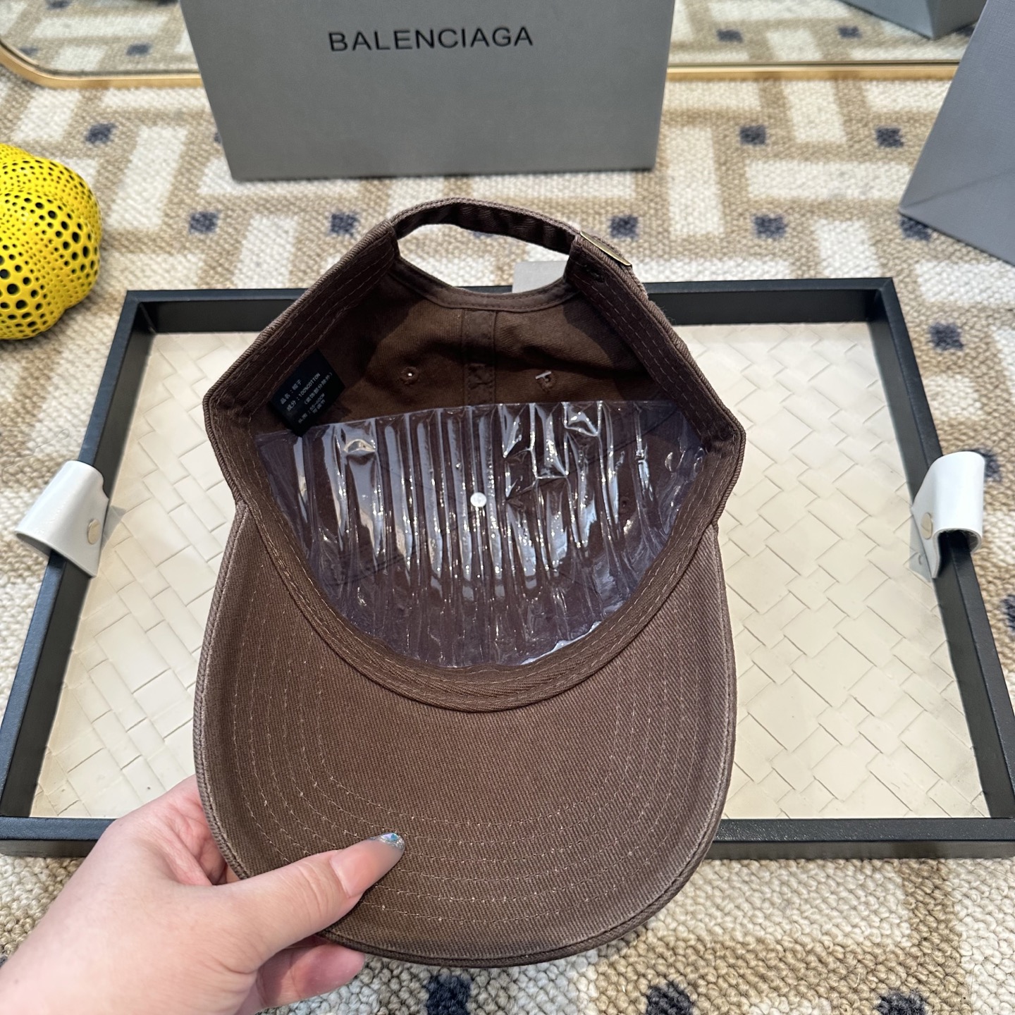 新品Balenciaga 巴黎世家字母新款棒球帽现货秒发🧢简约时尚超级无敌好看的帽子！情侣款！