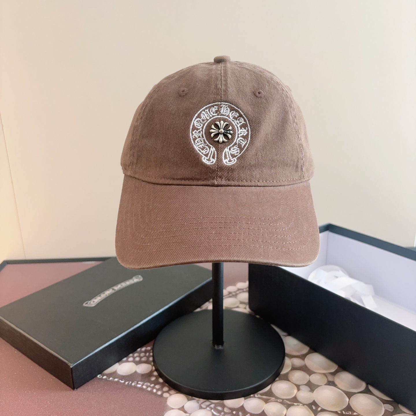 Chrome hearts 克罗心 新款十字架 高品质棒球帽，高端定制版！网红时尚博主同款！墙裂推荐！质