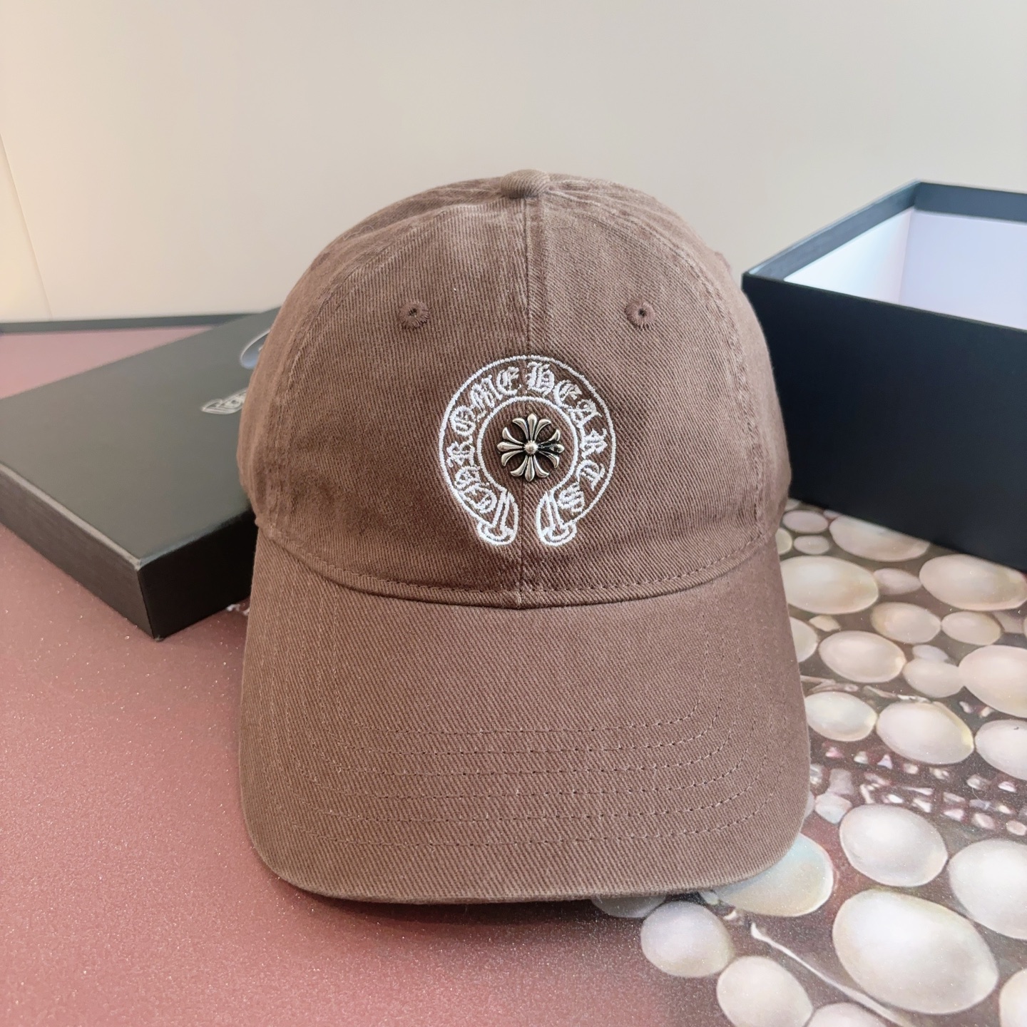 Chrome hearts 克罗心 新款十字架 高品质棒球帽，高端定制版！网红时尚博主同款！墙裂推荐！质